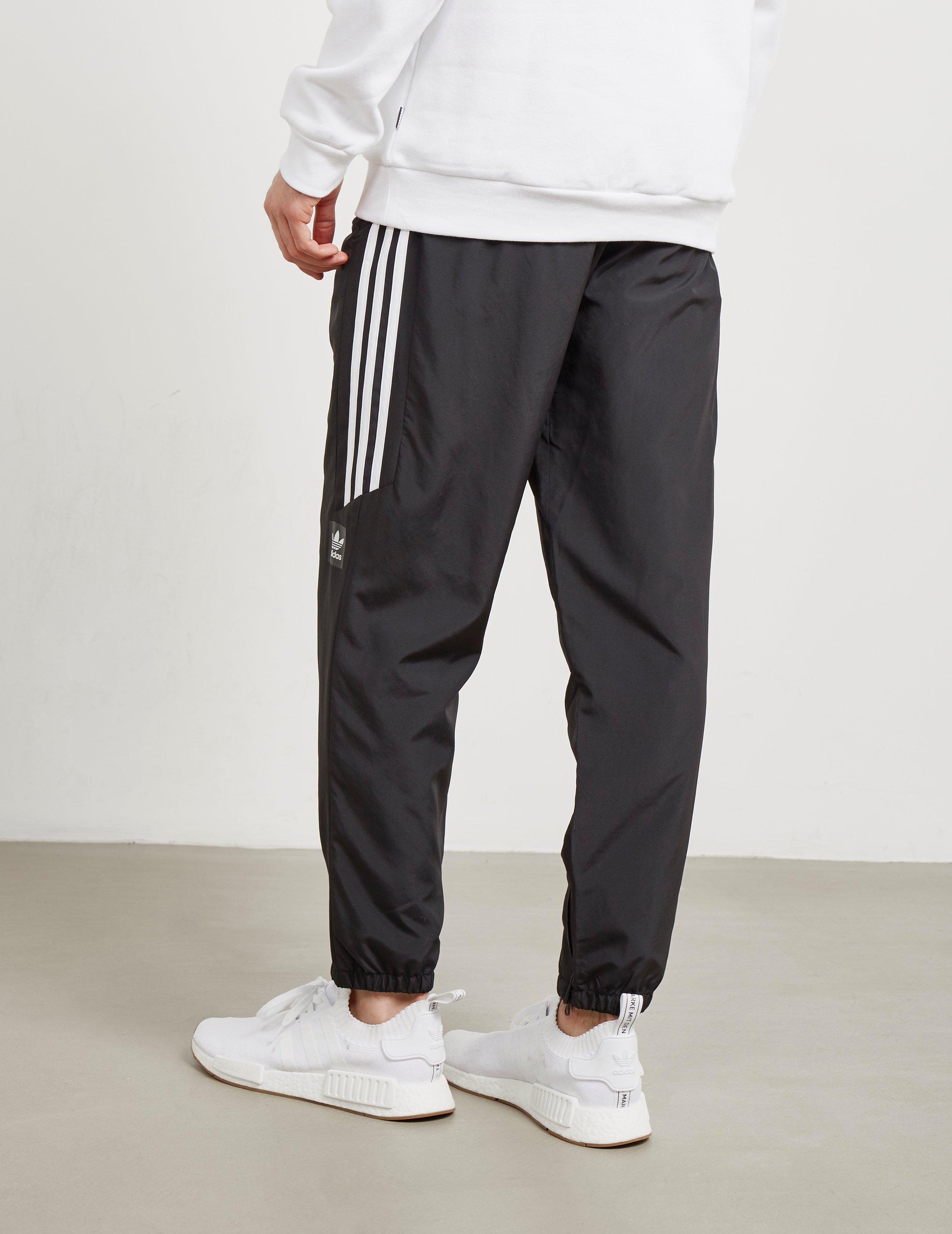 adidas Originals Synthetic Mens Woven Cuffed Track Pants Black for Men -  Lyst