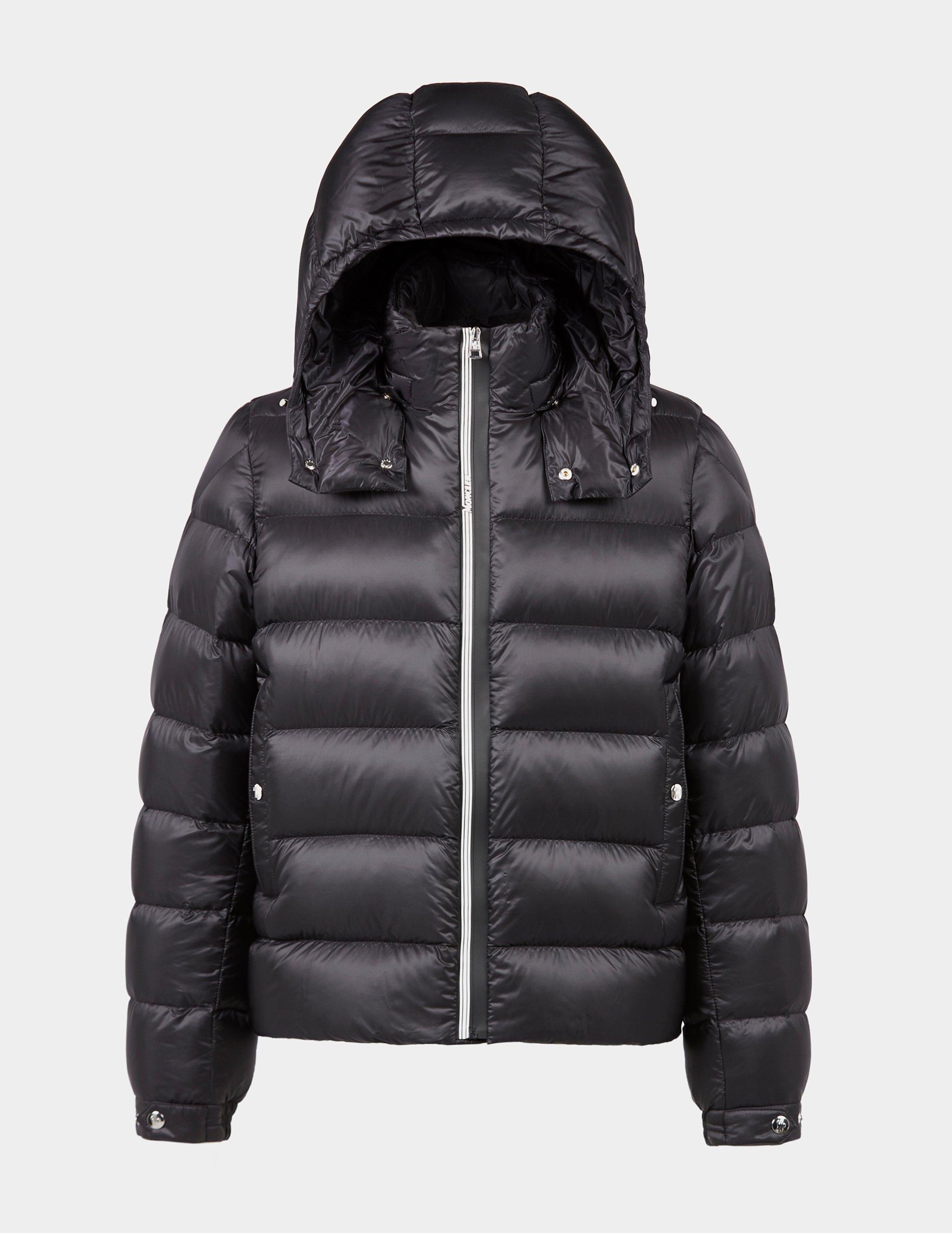 Moncler Arves Down Jacket Black for Men | Lyst