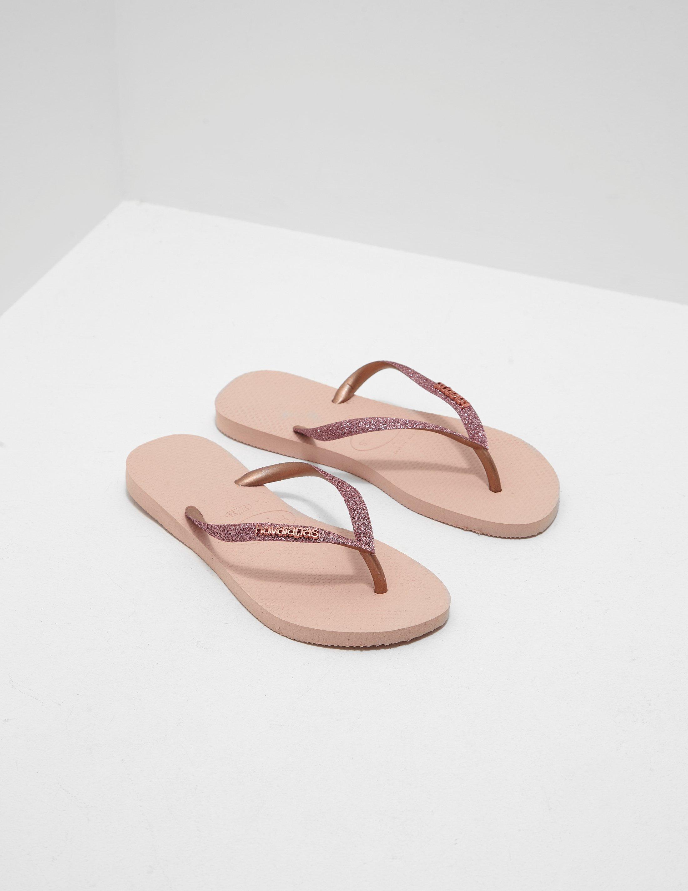 havaianas glitter strap