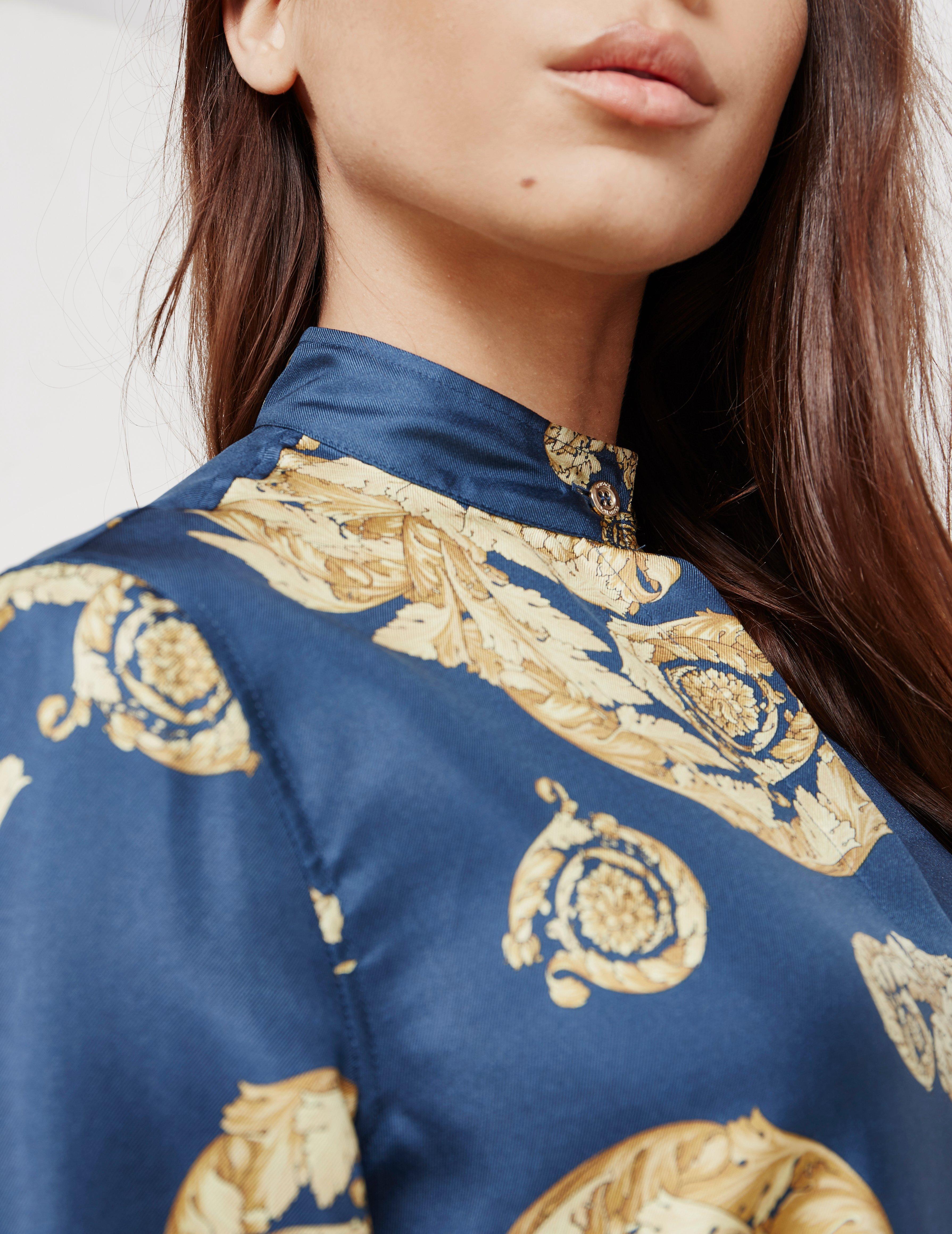 versace style shirt dress