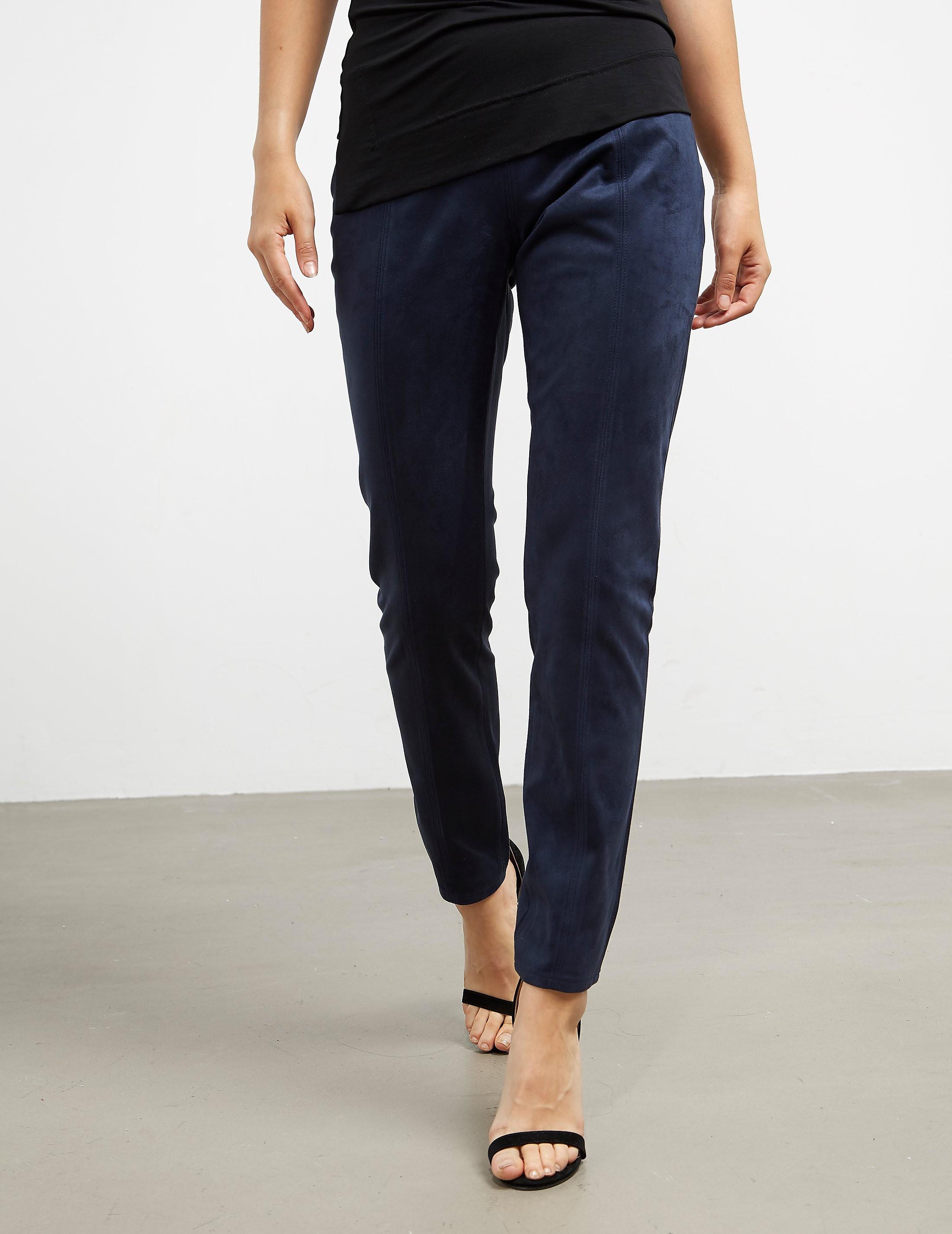 Armani Exchange Suede leggings Blue 