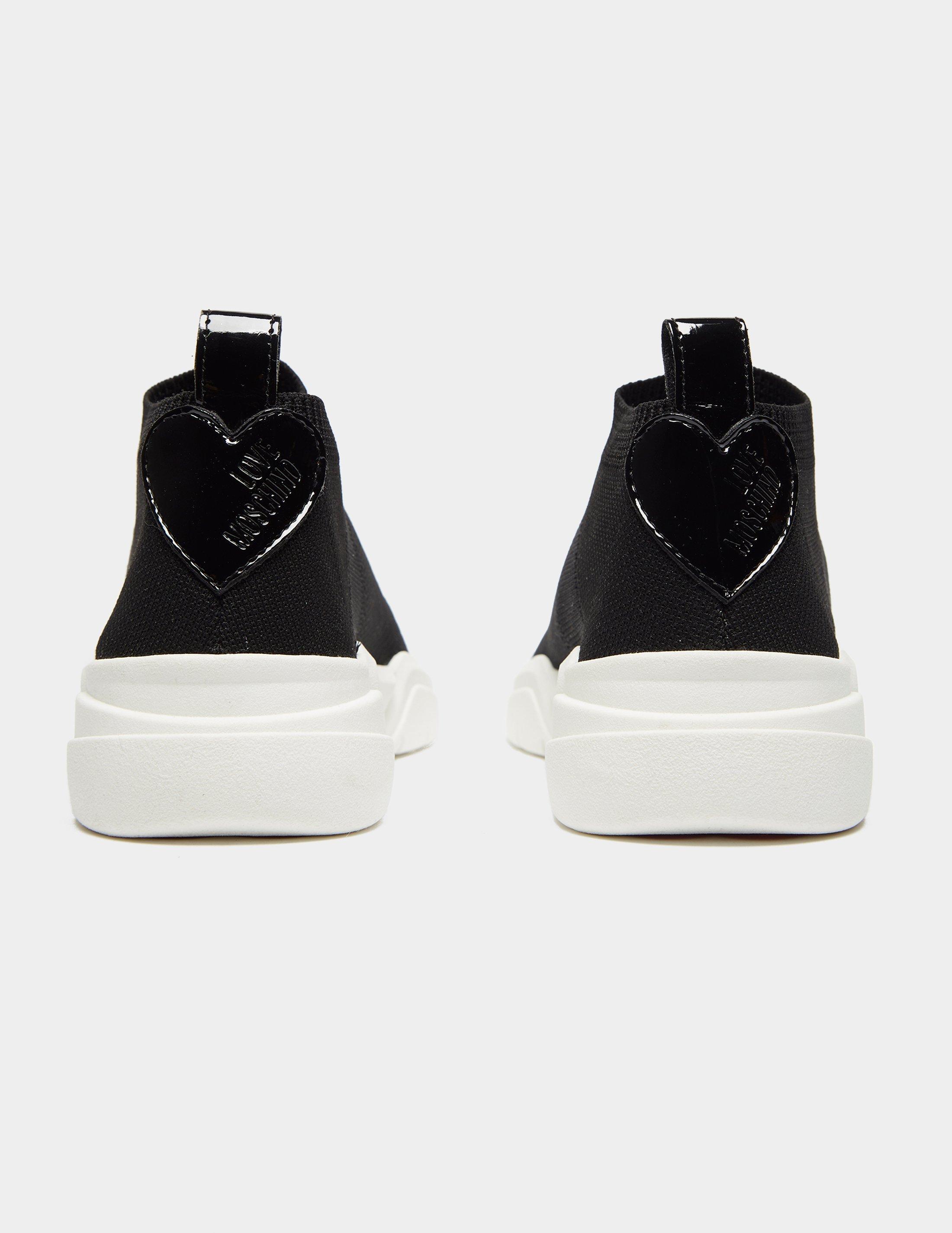 moschino sock trainers tessuti
