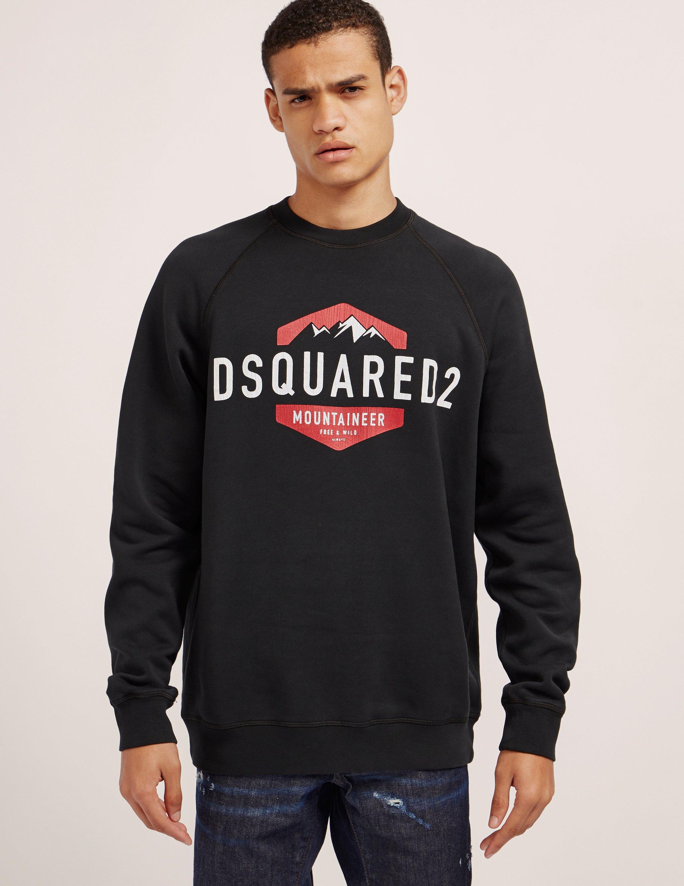 dsquared mountaineer sweatshirt