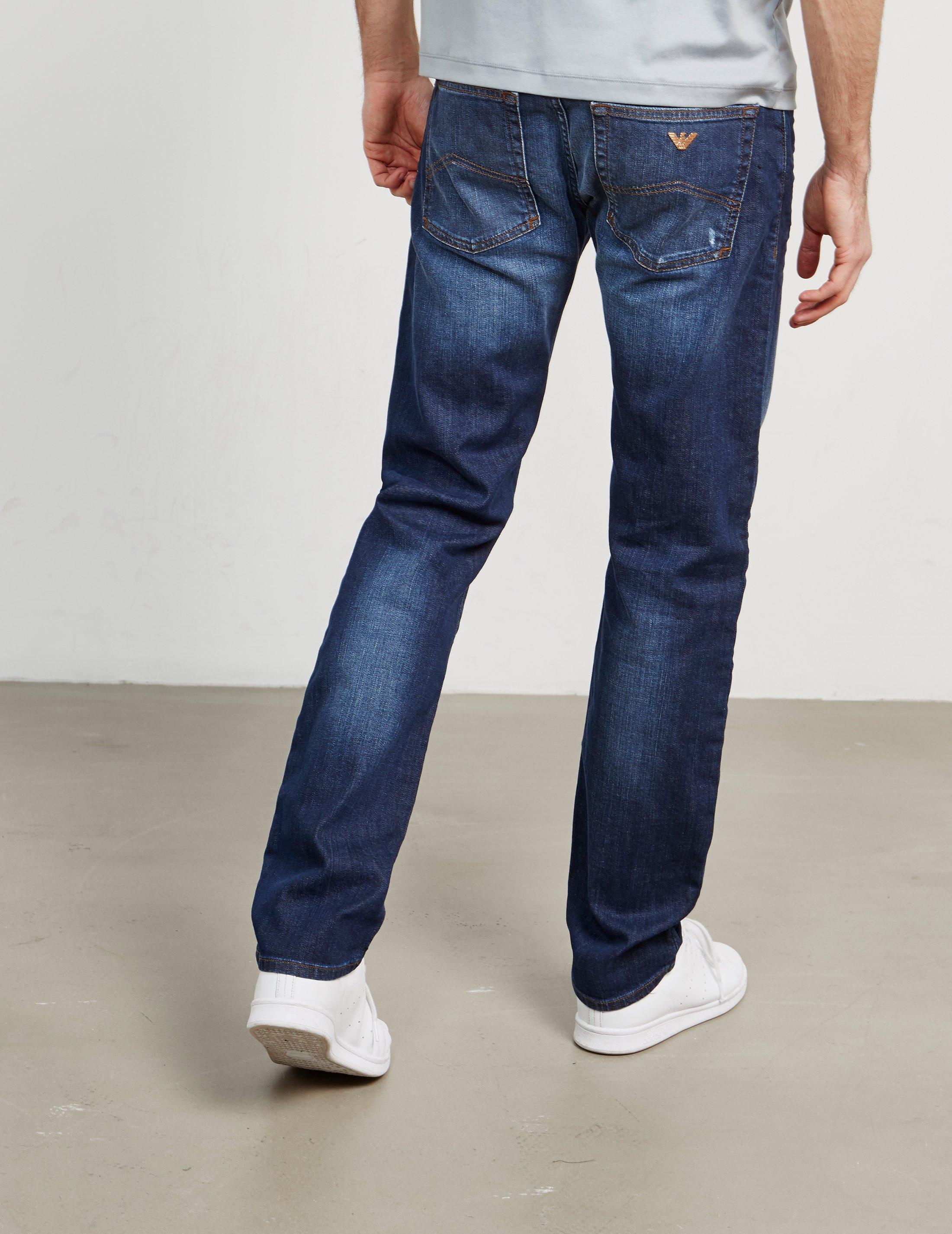 armani tapered jeans