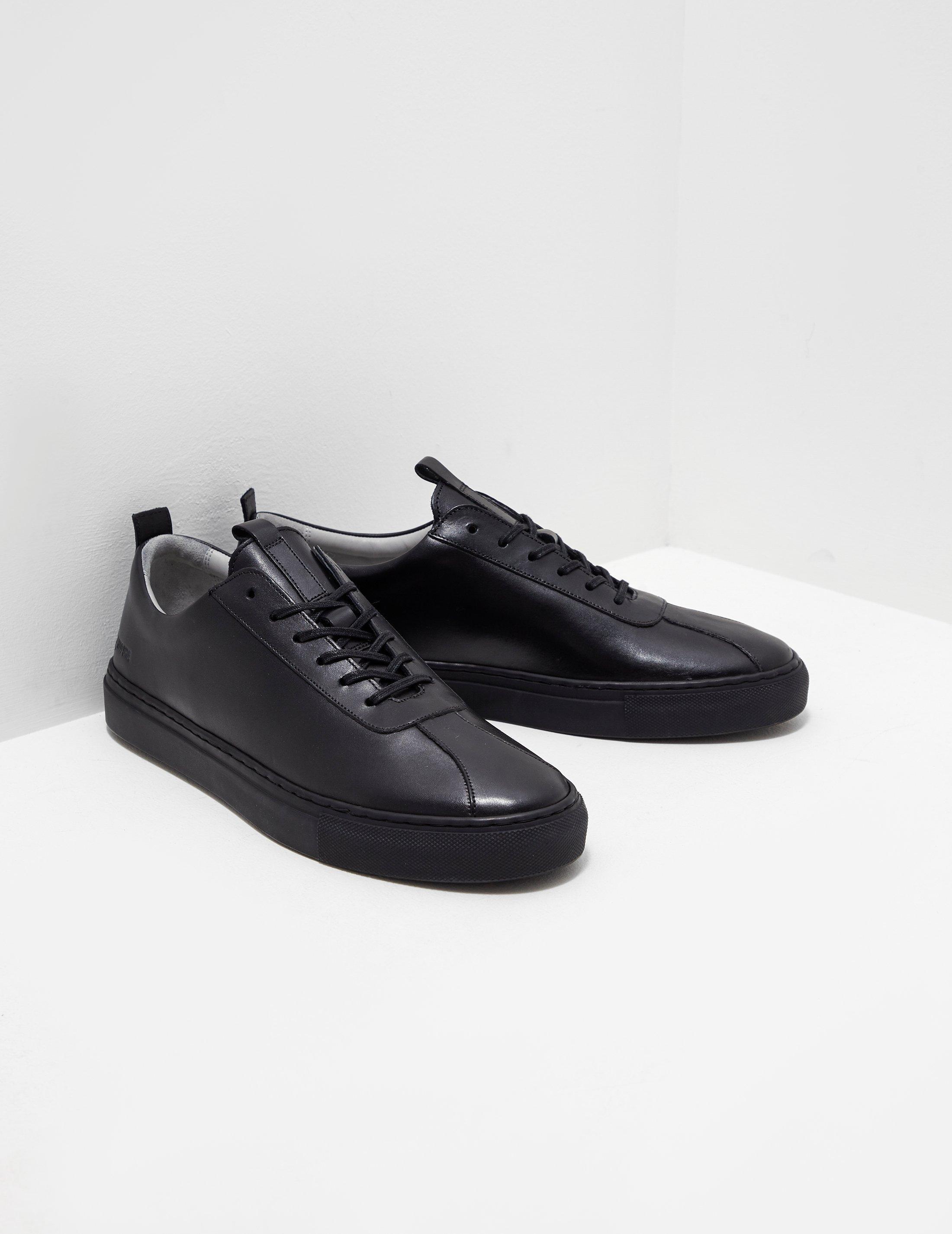 puma roma black leather