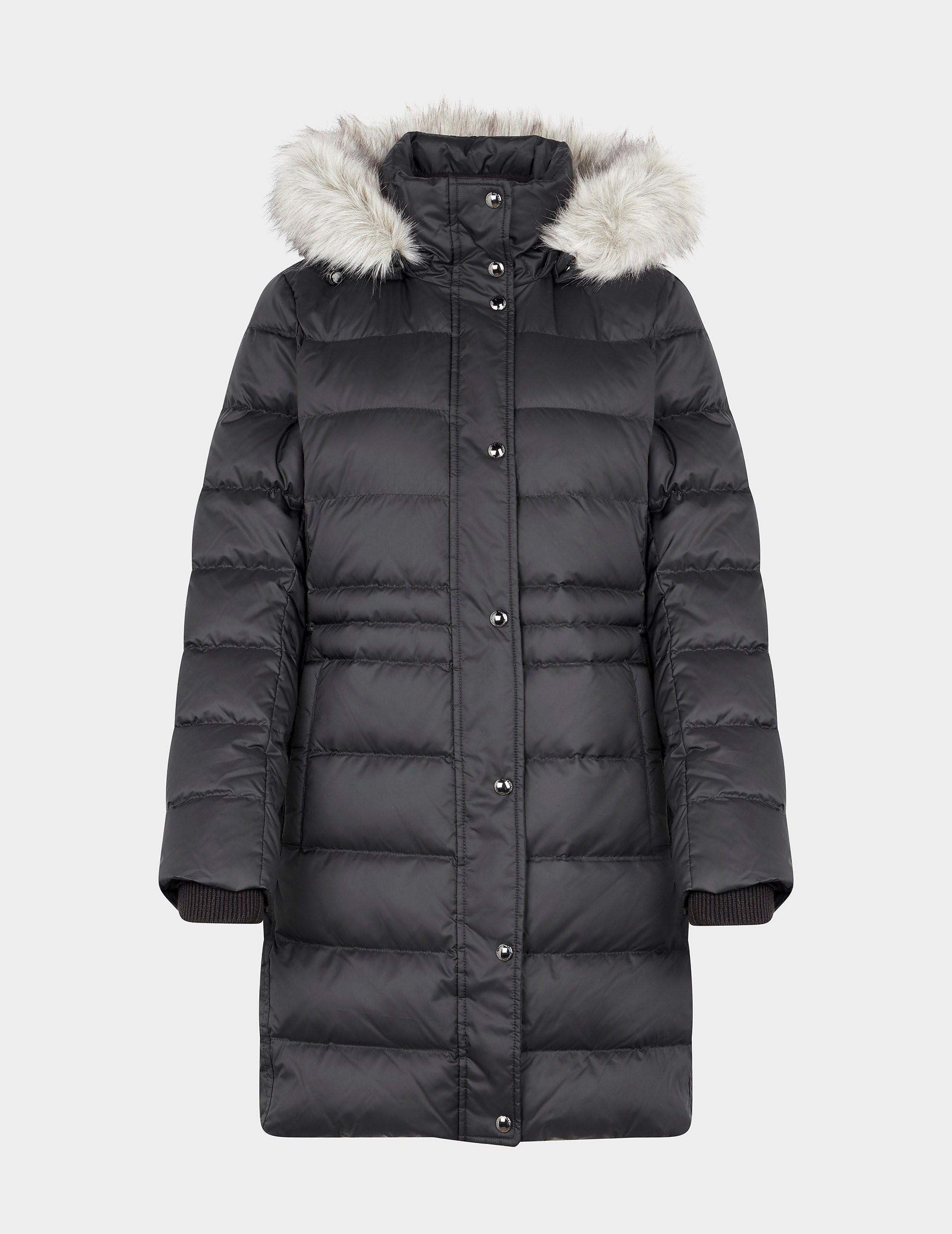 Tommy Hilfiger Essential Tyra Down Jacket in Grey | Lyst UK