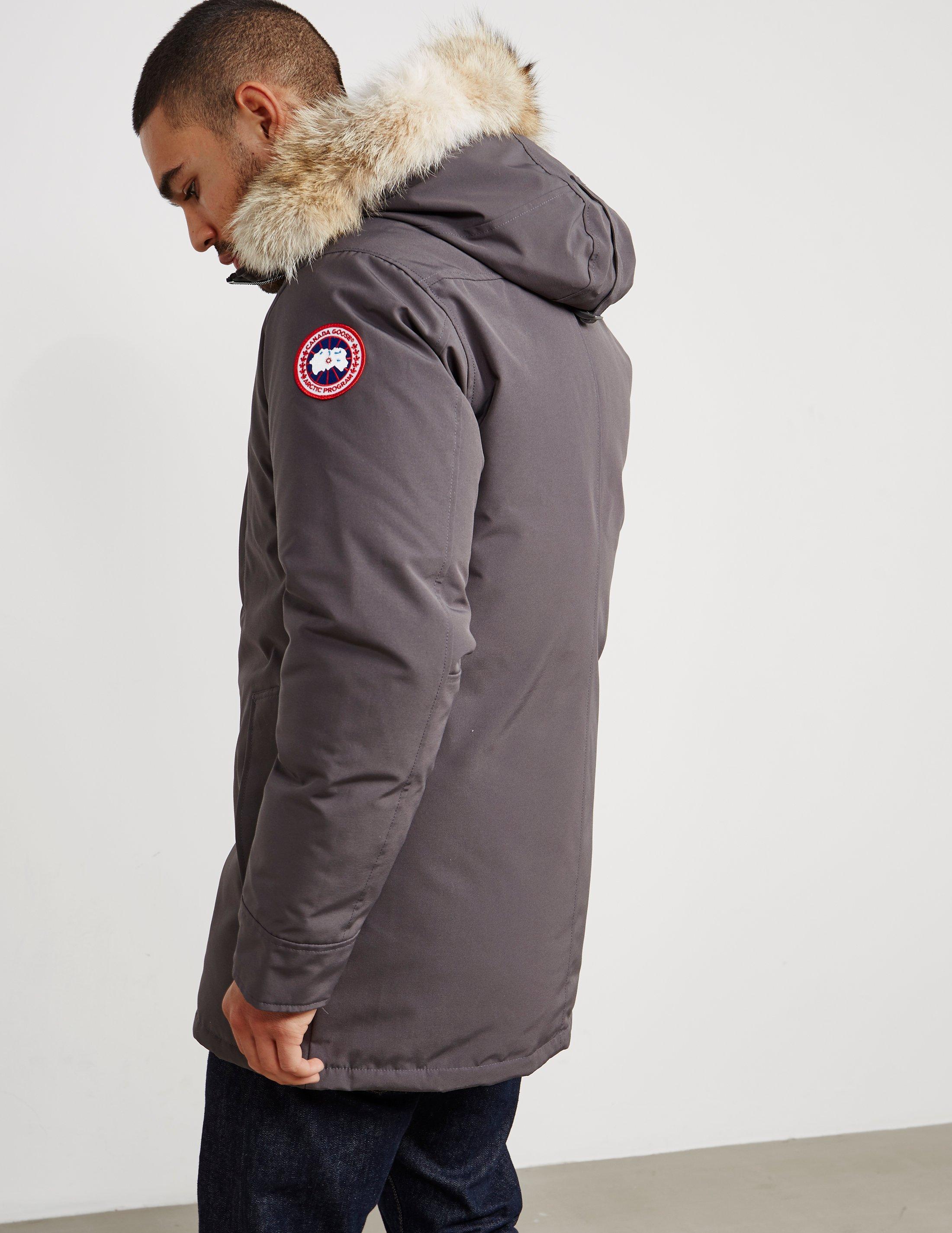 Canada Goose Goose Chateau Padded Parka Jacket Grey in Gray for Men | Lyst