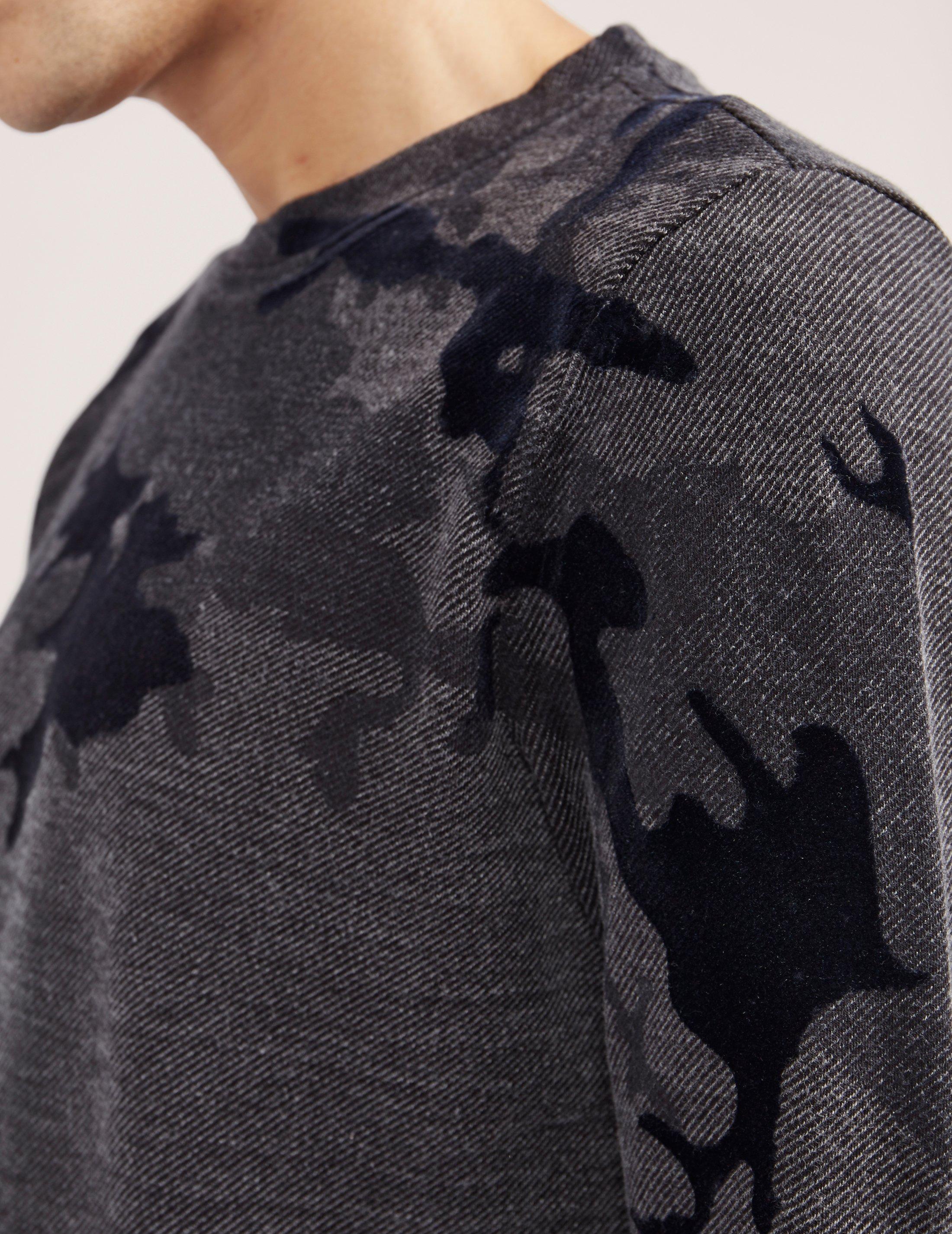 hugo camo sweatshirt