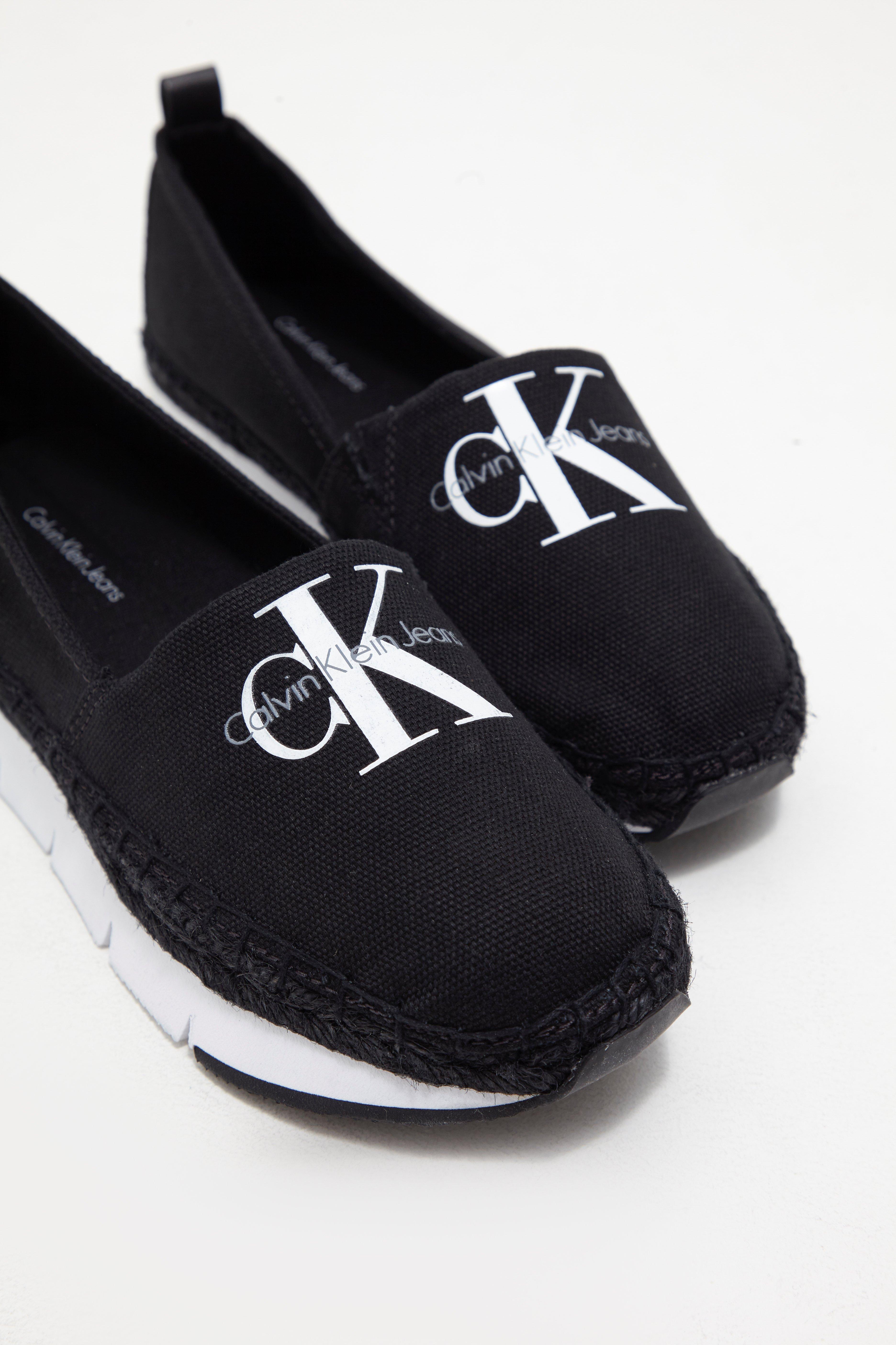 calvin klein genna canvas espadrille shoes