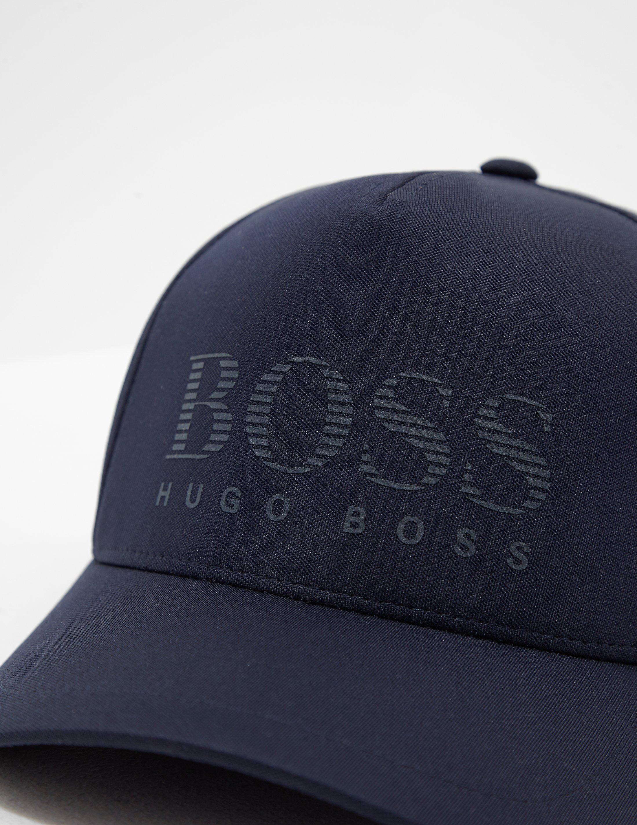 Hugo Boss Synthetic Logo Cap Navy Blue 