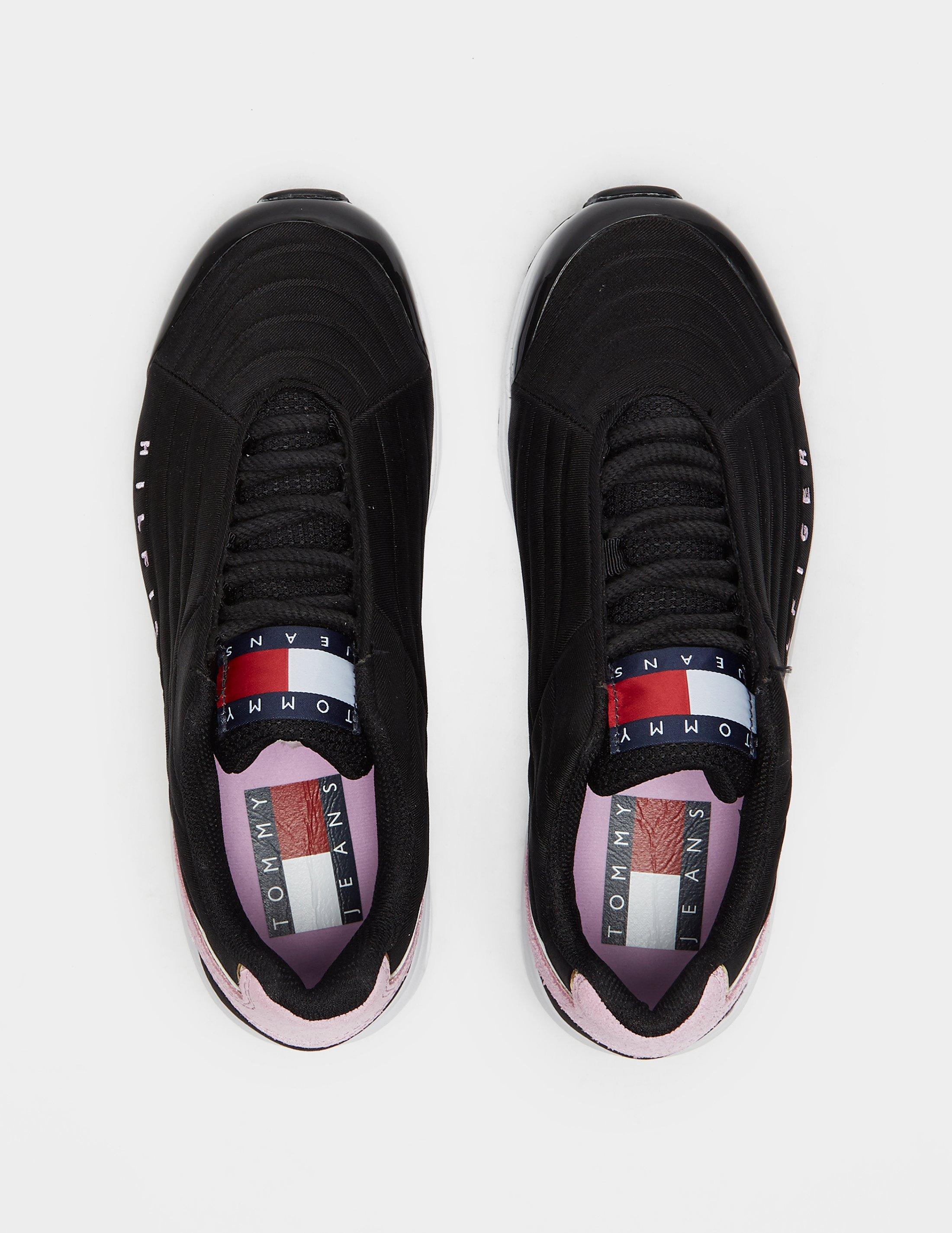 Tommy Hilfiger Synthetic Heritage Trainers Black | Lyst