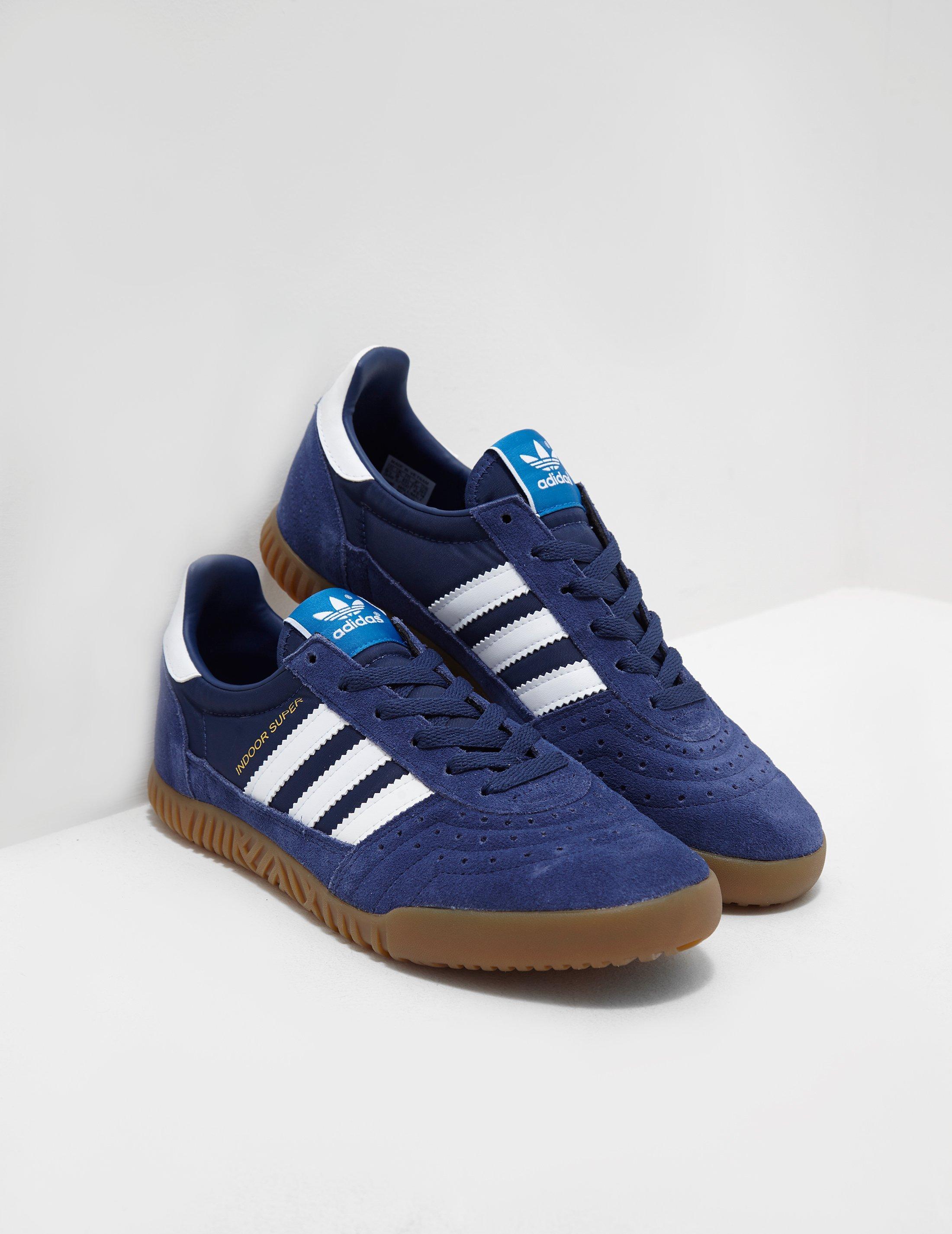 adidas Originals Suede Indoor Super Blue for Men | Lyst