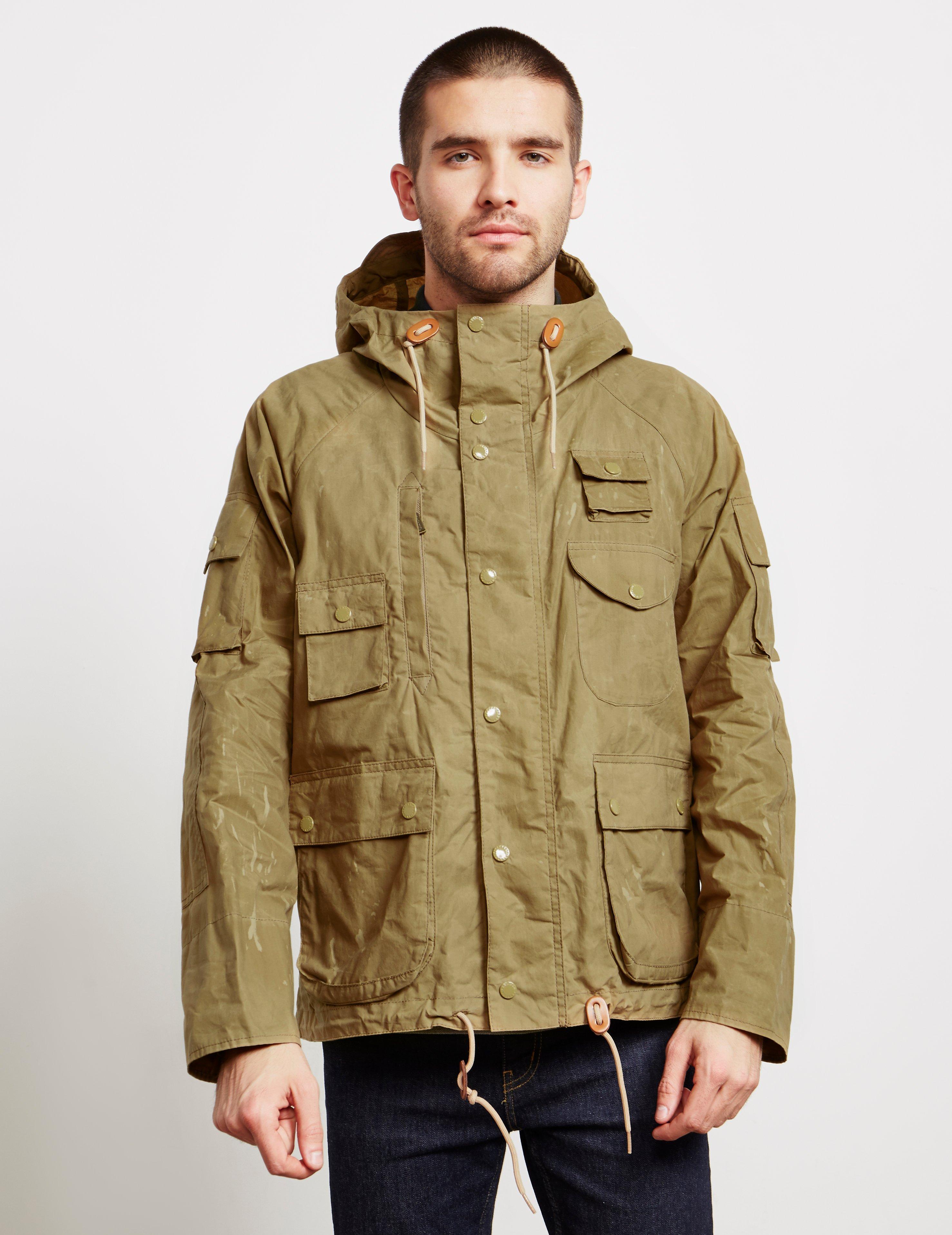 Barbour Cotton X Engineered Garments Thompson Jacket Green for Men - Lyst