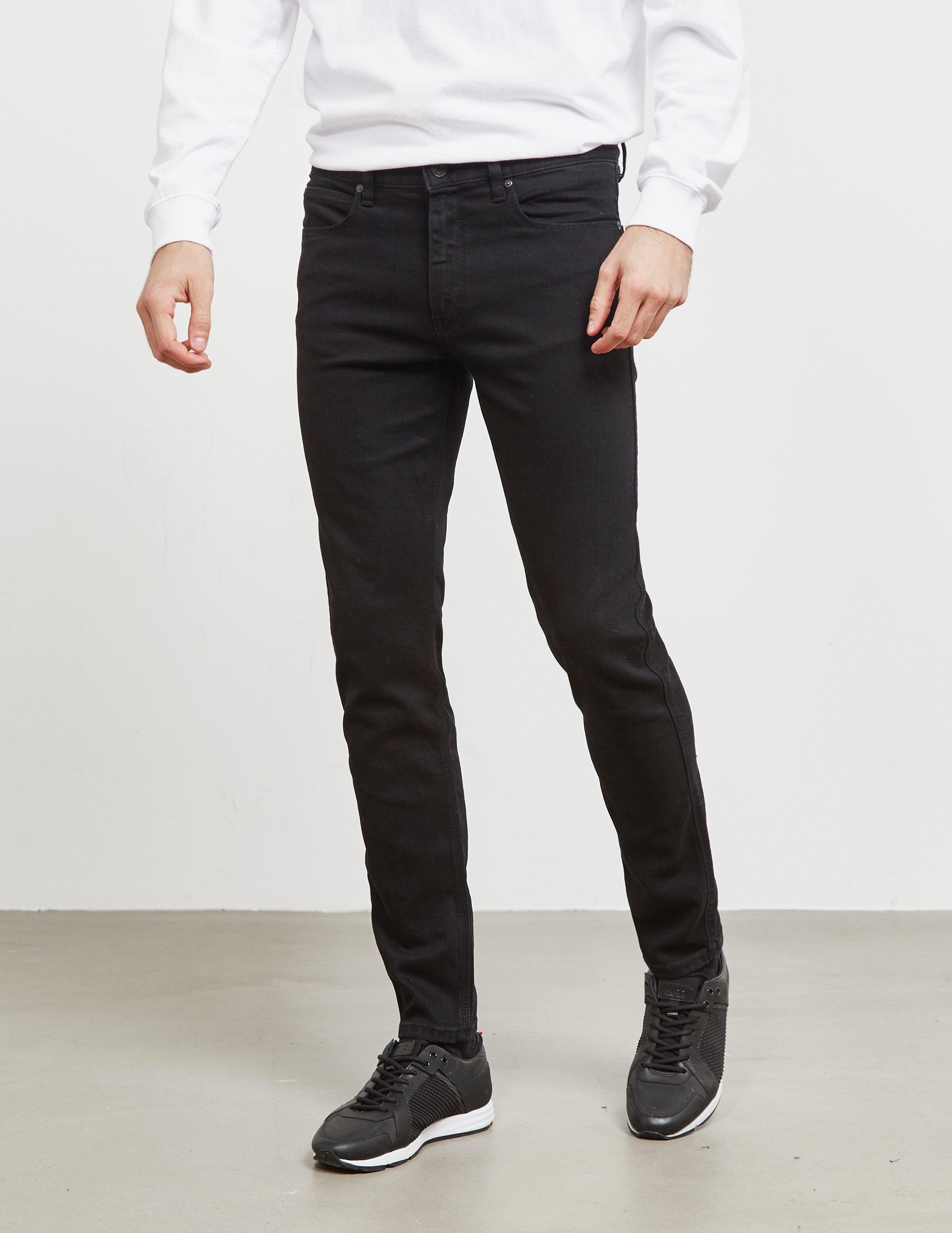 HUGO 734 Skinny Jeans Black for Men | Lyst