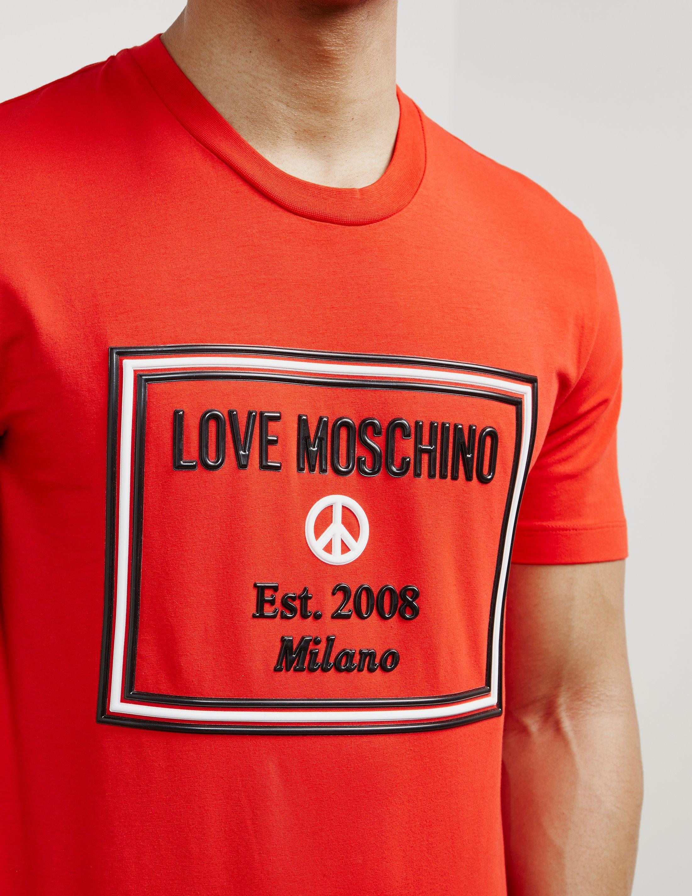 love moschino t shirt mens