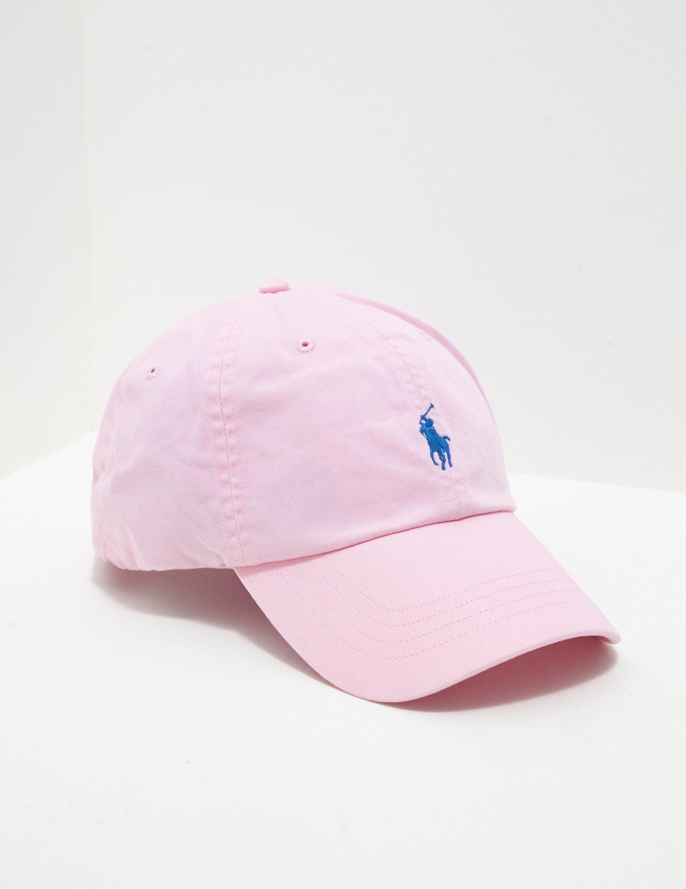 mens pink polo hat