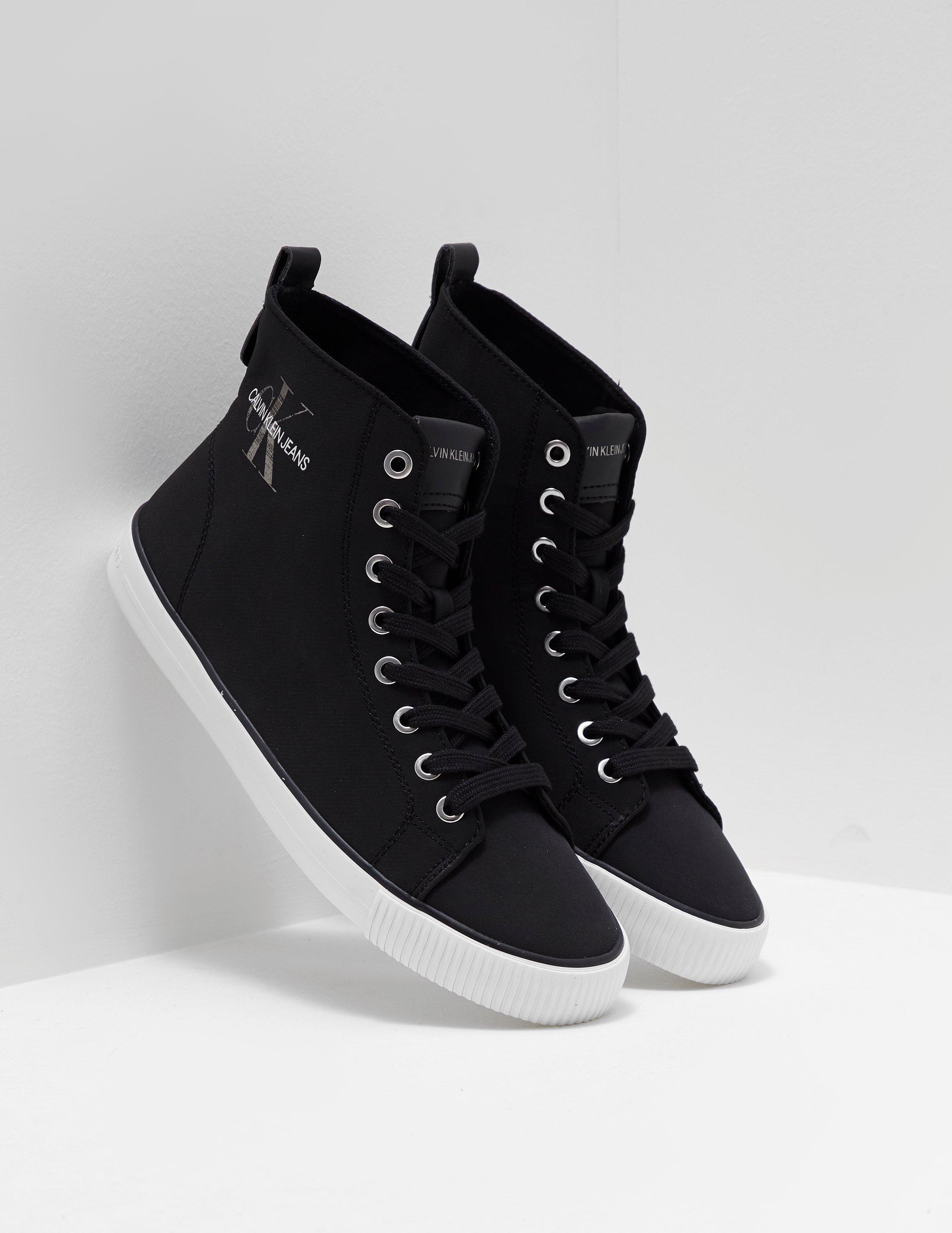 calvin klein high tops black