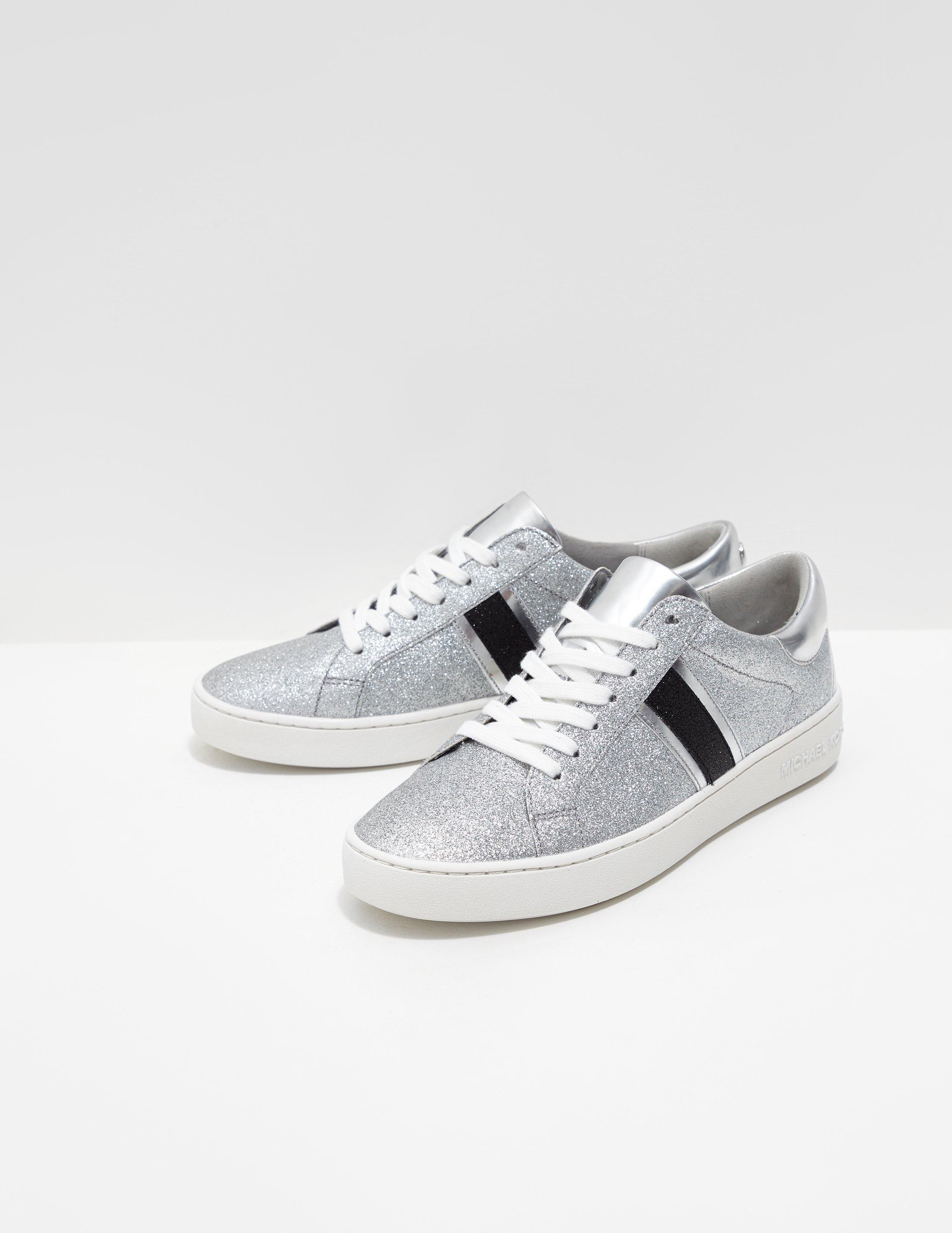michael kors sneakers womens silver