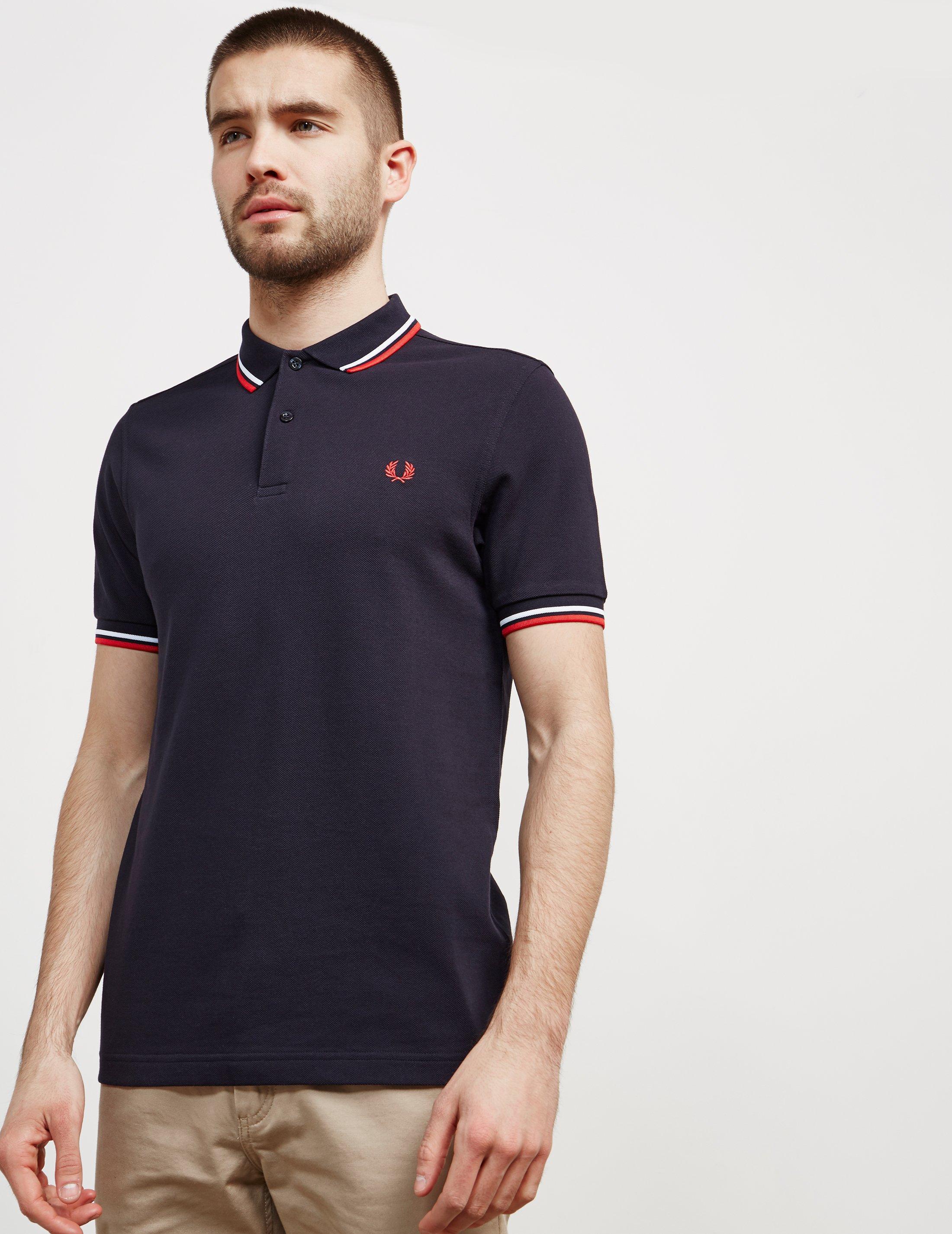 fred perry polo red