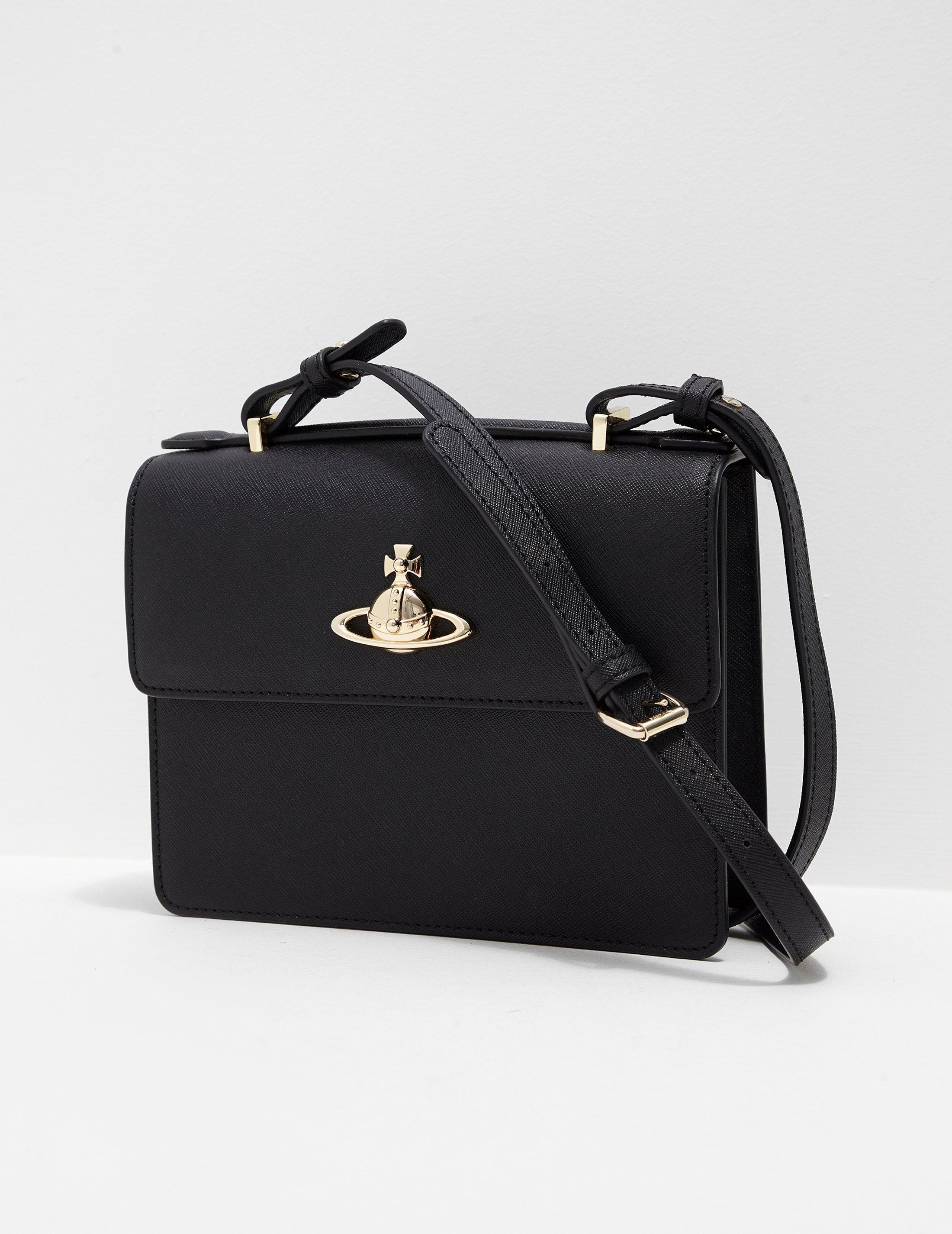 Lyst Vivienne Westwood Womens Pimlico Shoulder Bag Black in Black