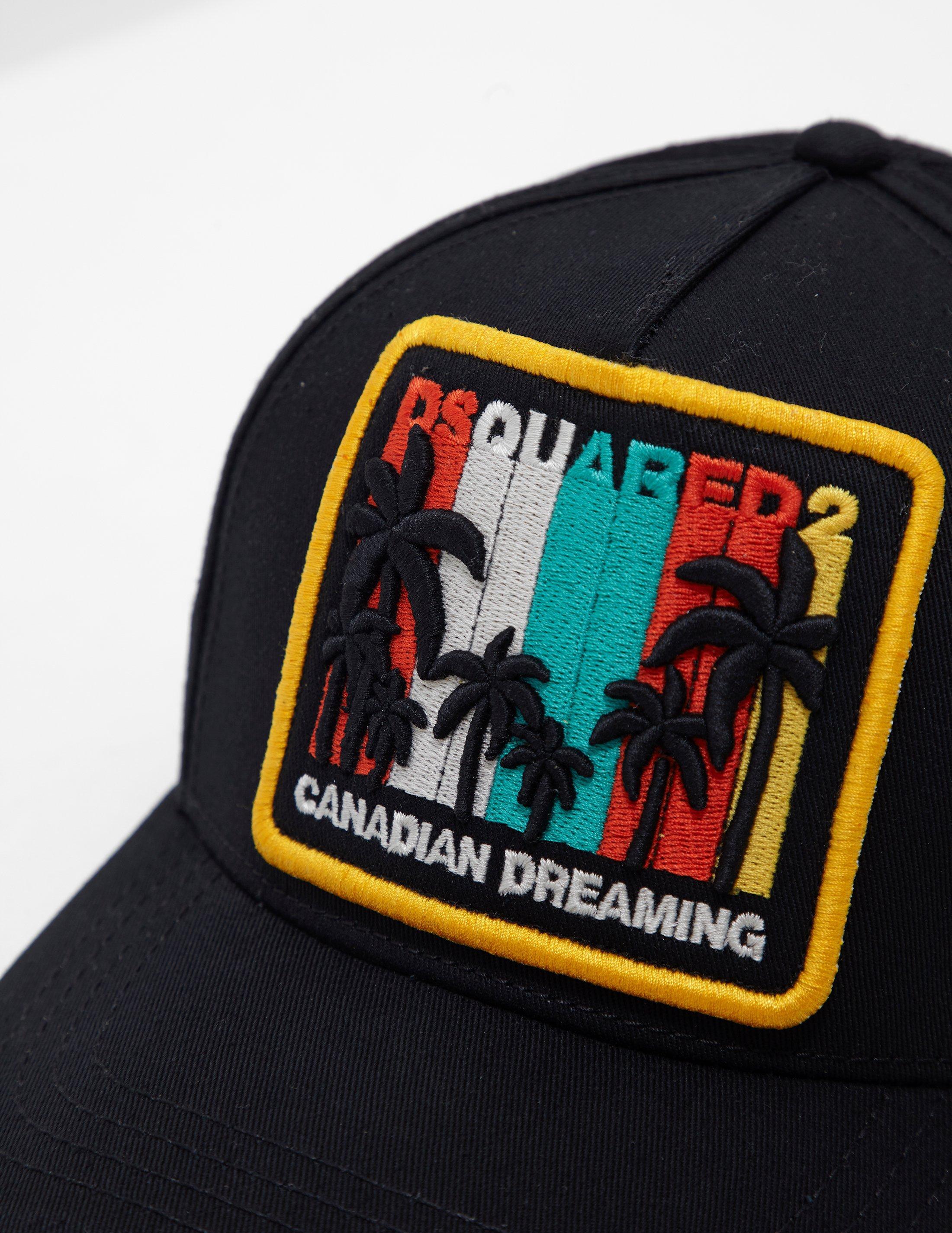 DSquared² Cotton Mens Palm Dream Cap 