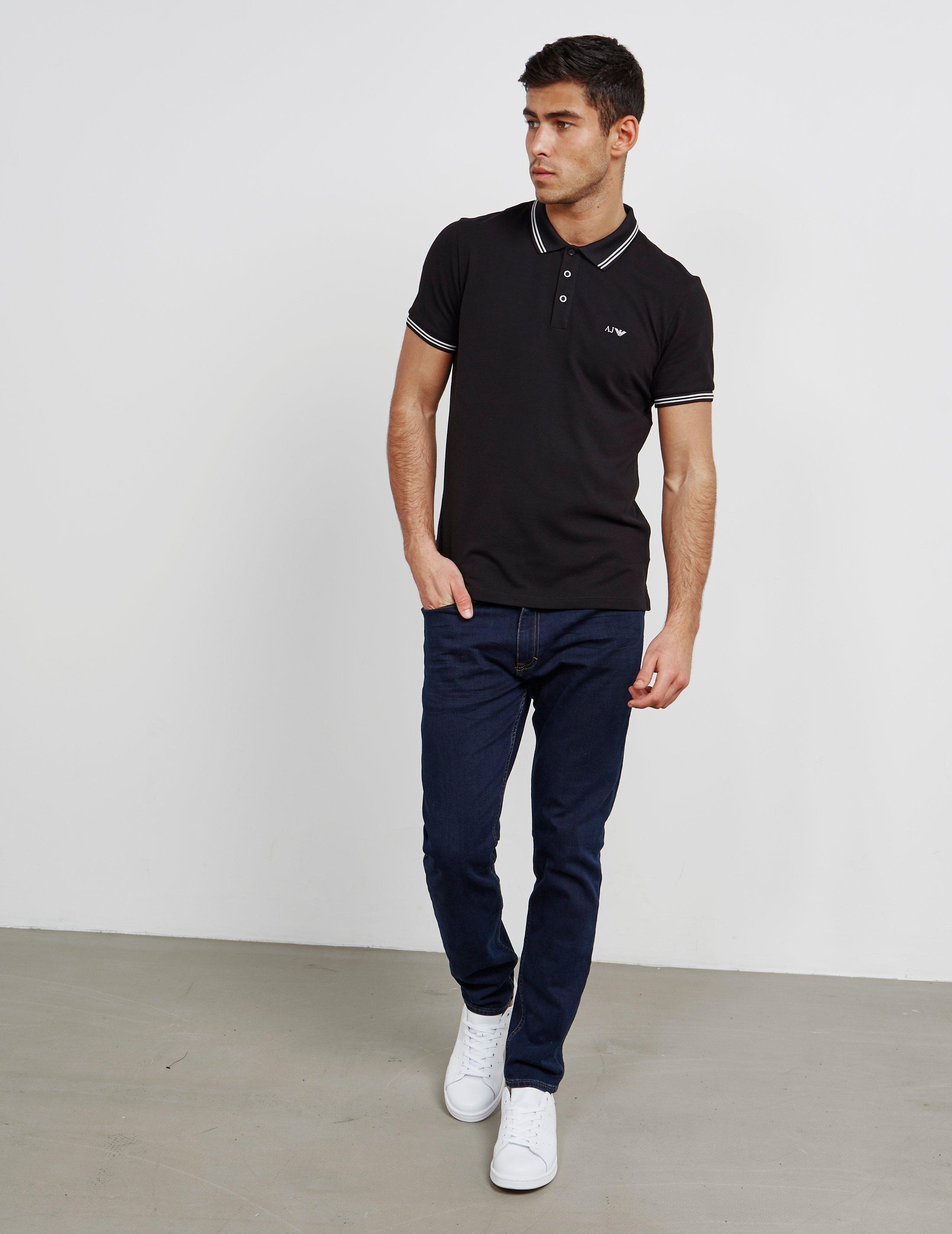 armani jeans polo t shirt