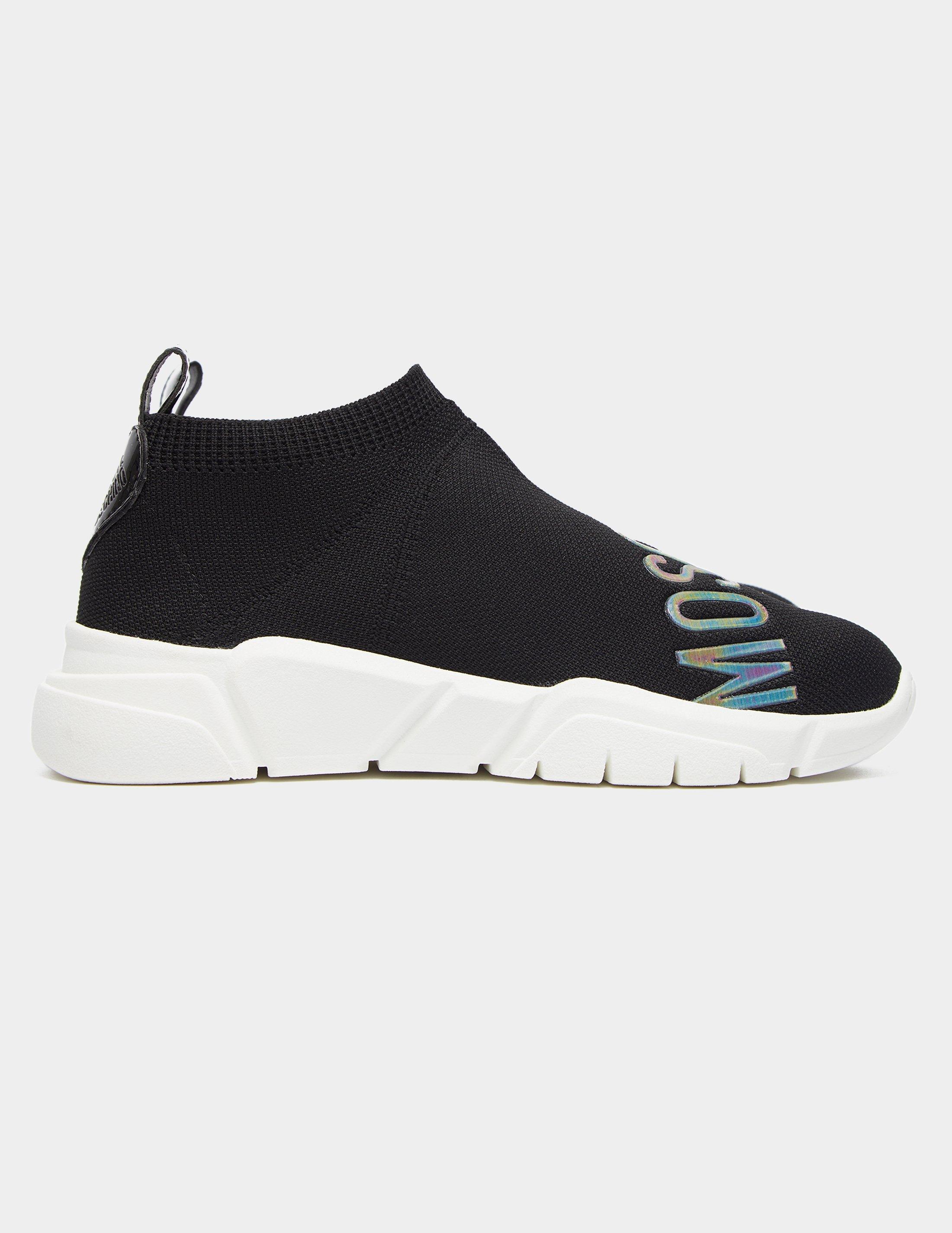 moschino sock trainers tessuti