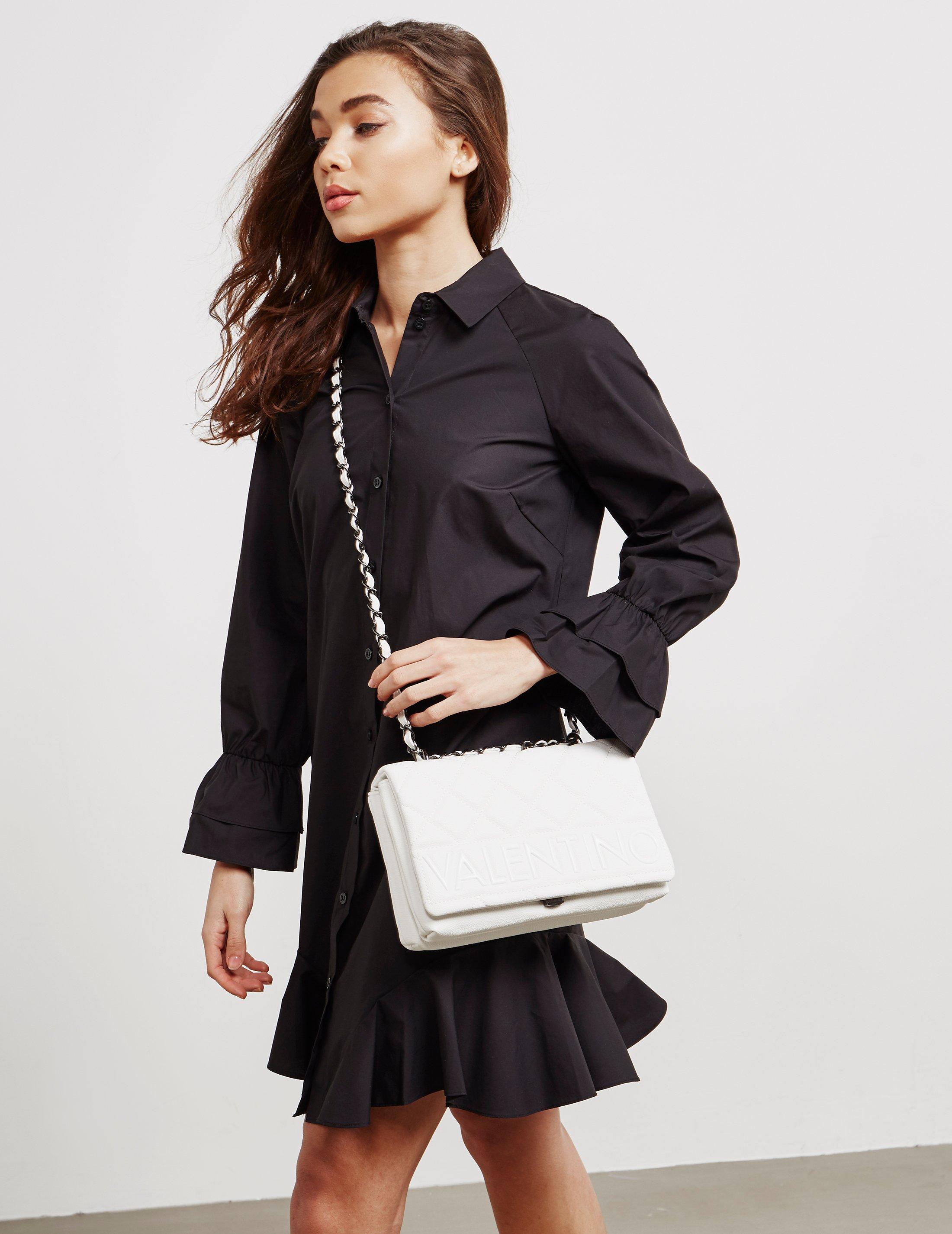 mario valentino licia quilted shoulder bolsa