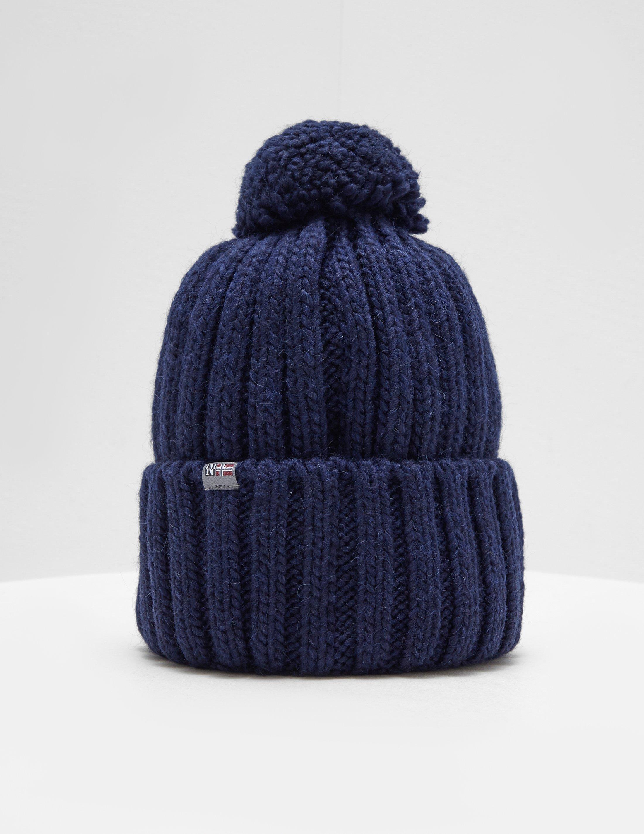 napapijri bobble hat navy