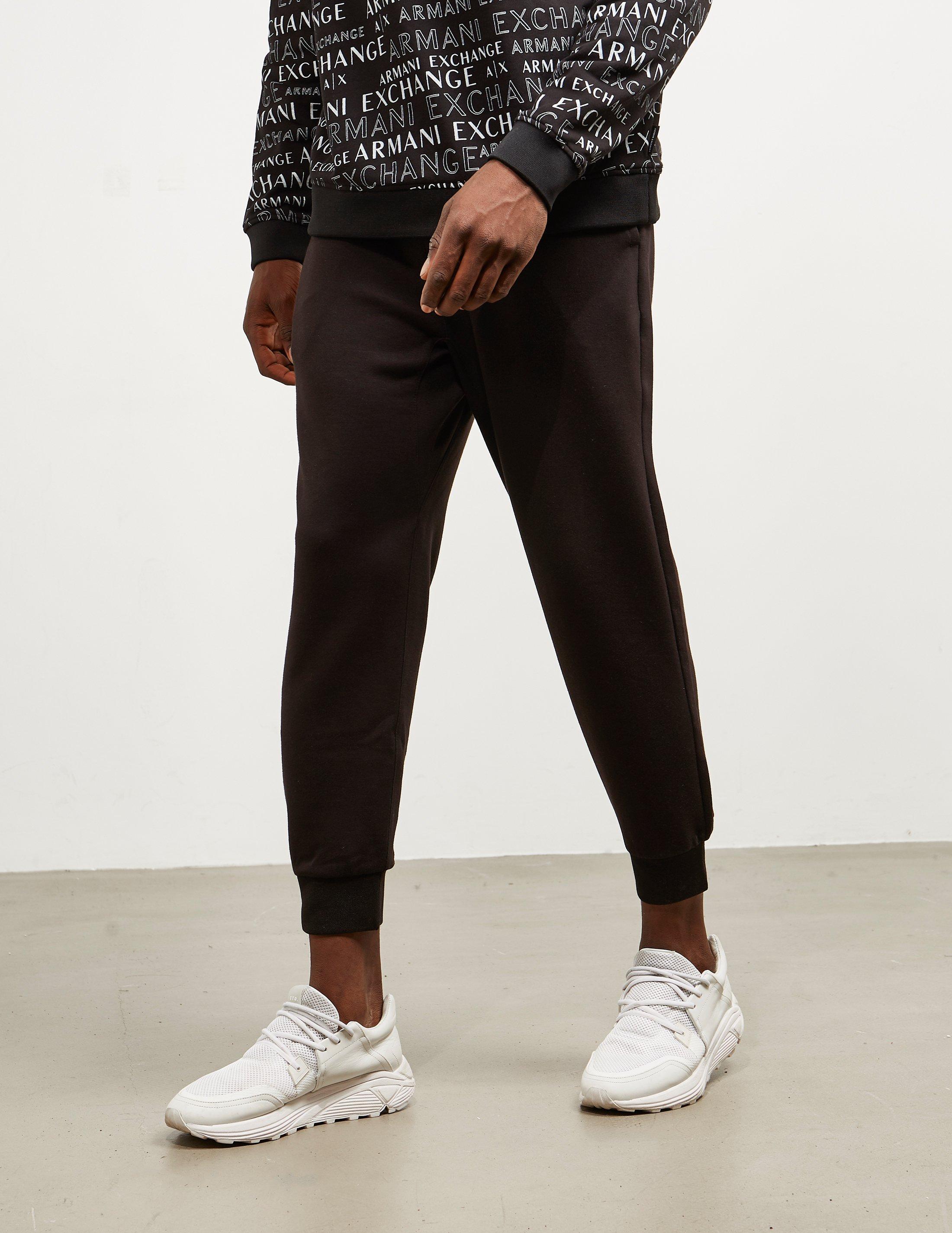 armani exchange fleece pants