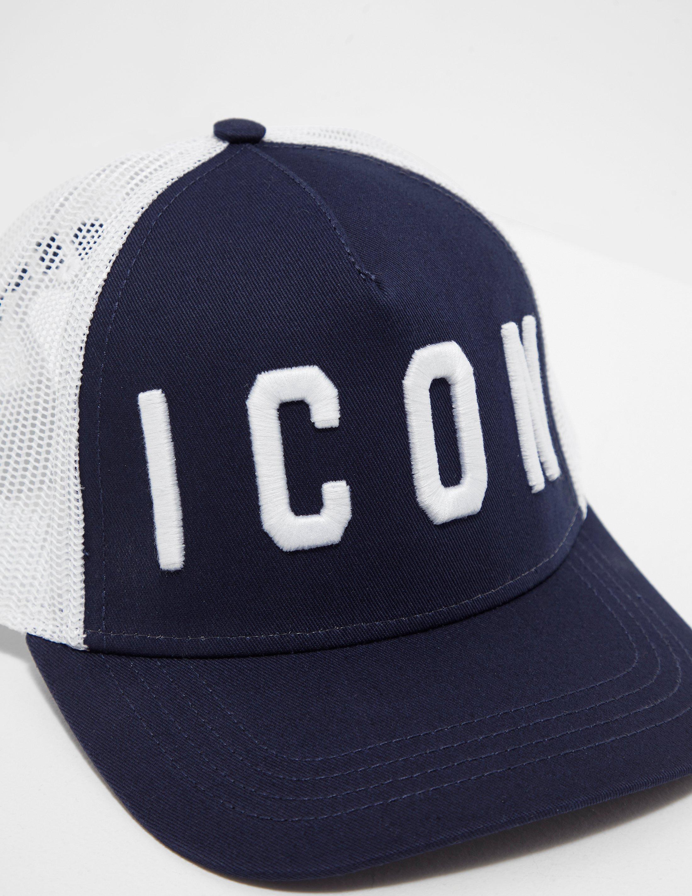 dsquared icon trucker cap