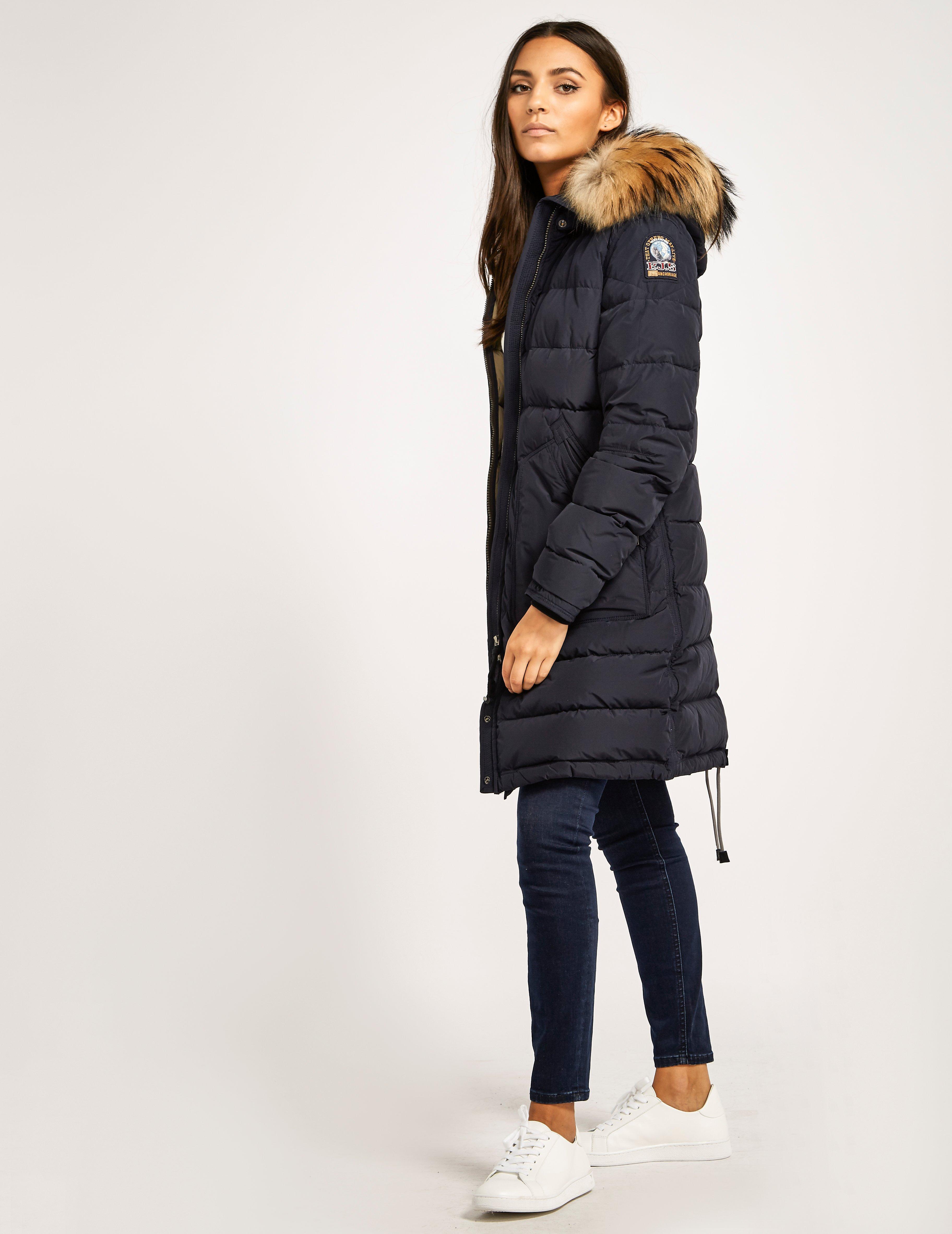 Parajumpers Light Long Bear Jacket in Navy Blue (Blue) - Lyst