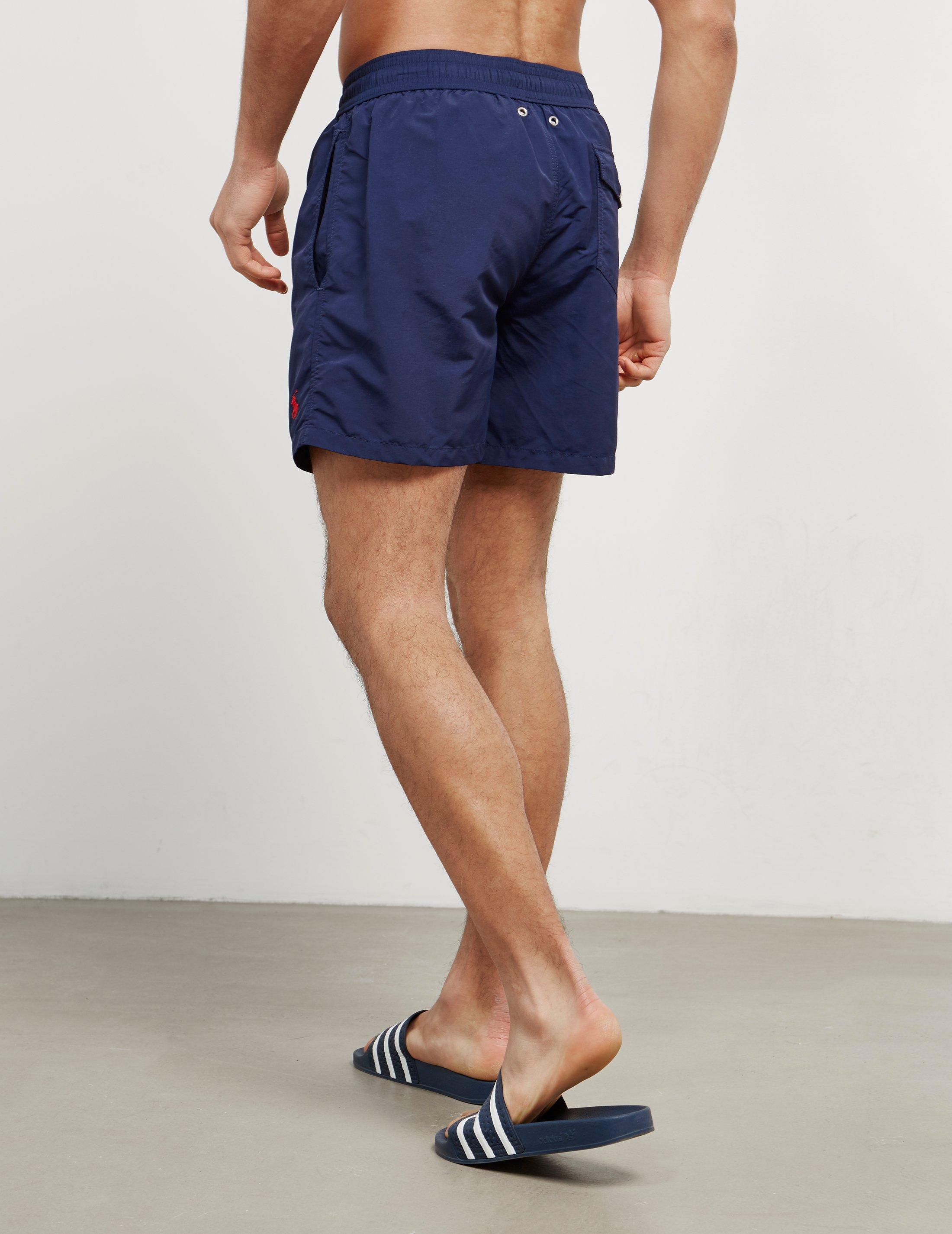 Mens Clothing Beachwear Polo Ralph Lauren Synthetic Drawstring Swim Shorts in Blue for Men Save 7% 