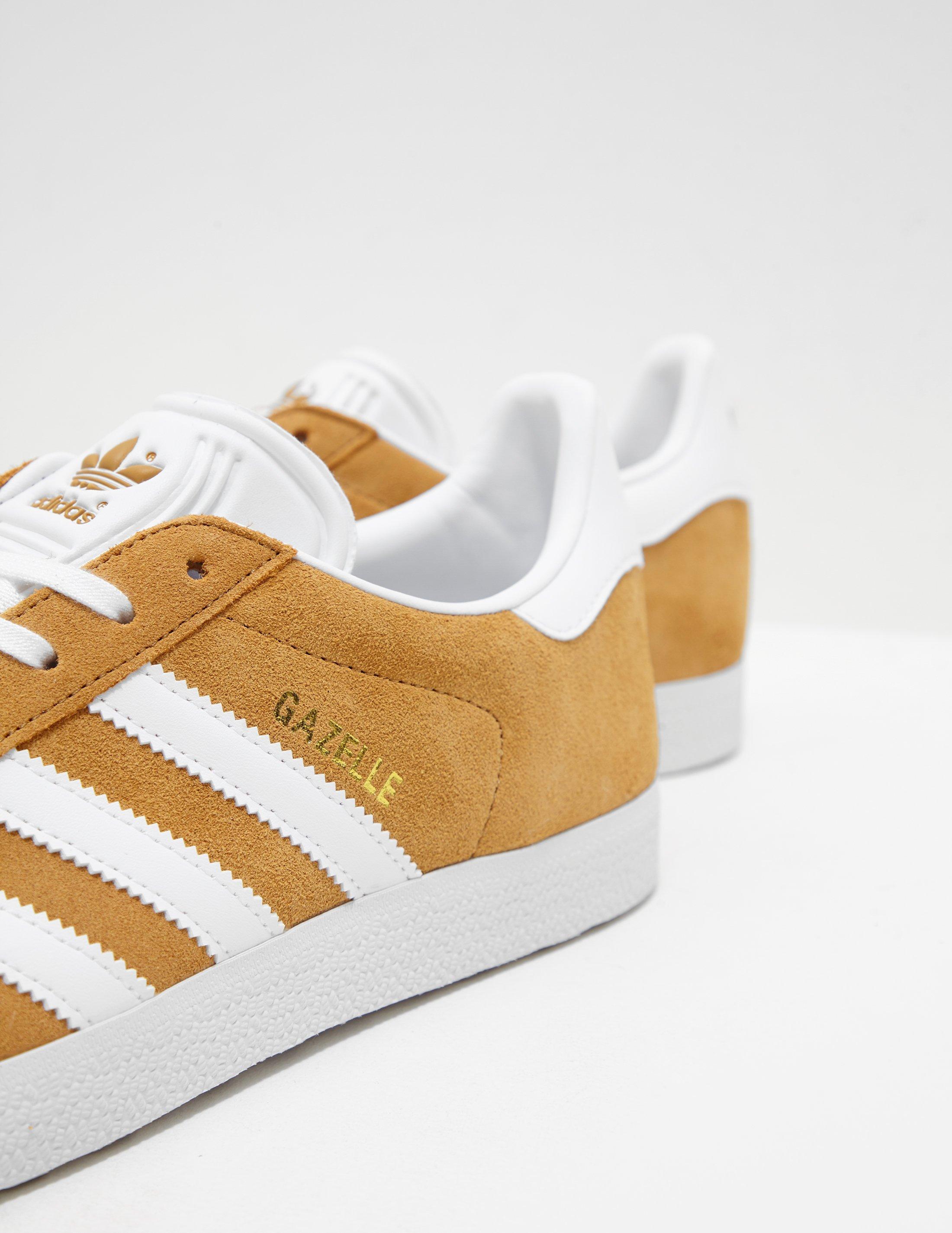 brown suede adidas gazelle