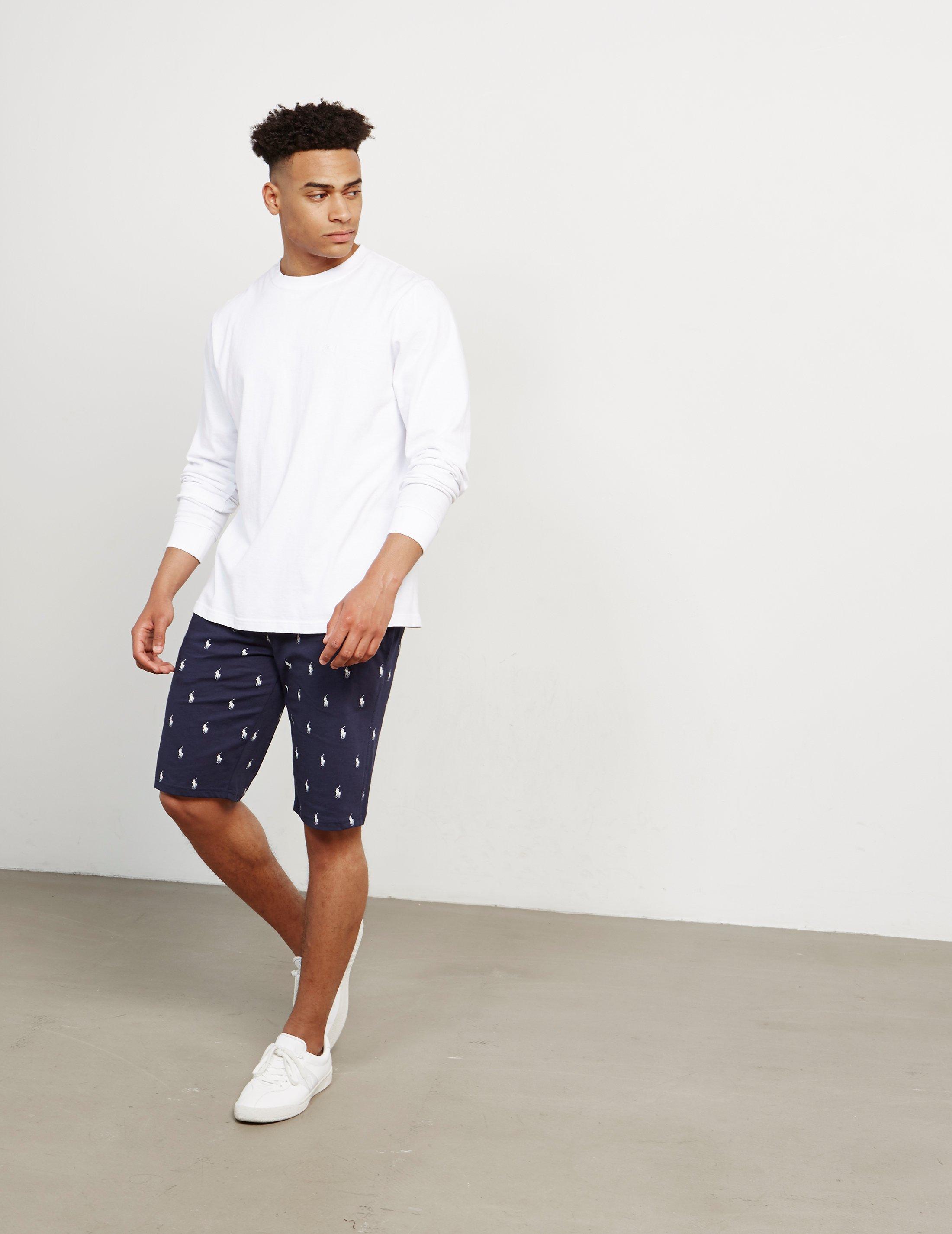 Polo Ralph Lauren Cotton Mens All Over Print Shorts Navy in Blue for Men |  Lyst