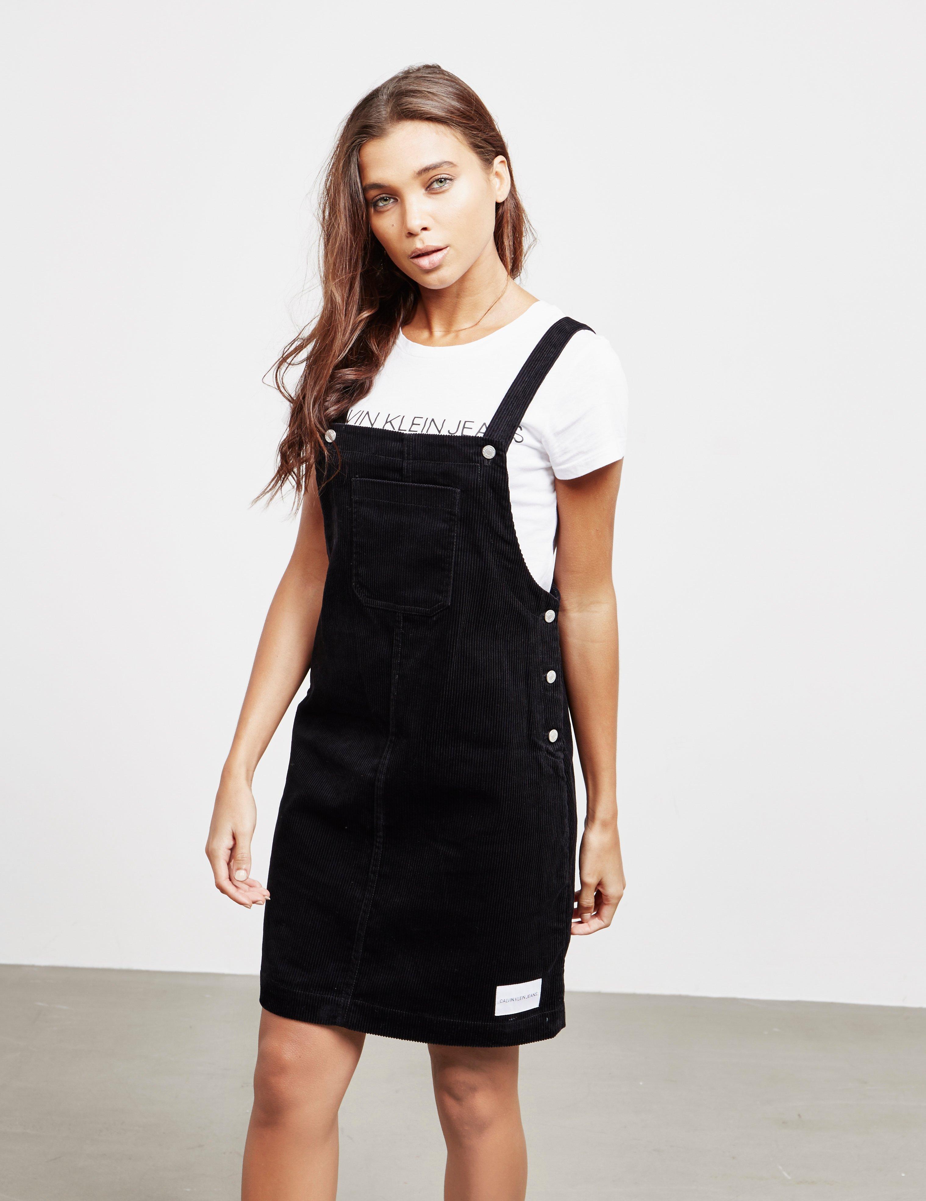 calvin klein pinafore dress