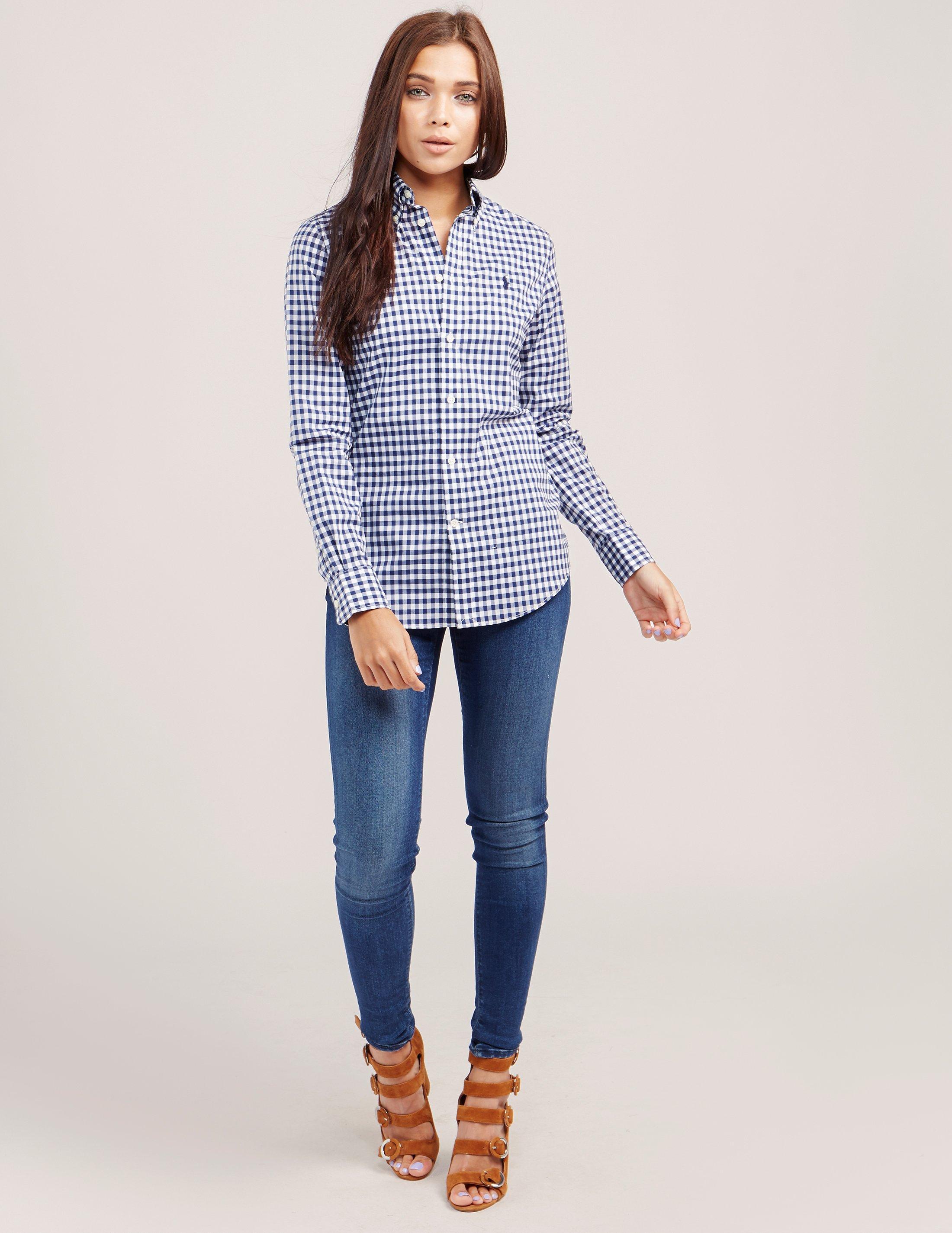 Polo Ralph Lauren Womens Kendal Gingham 