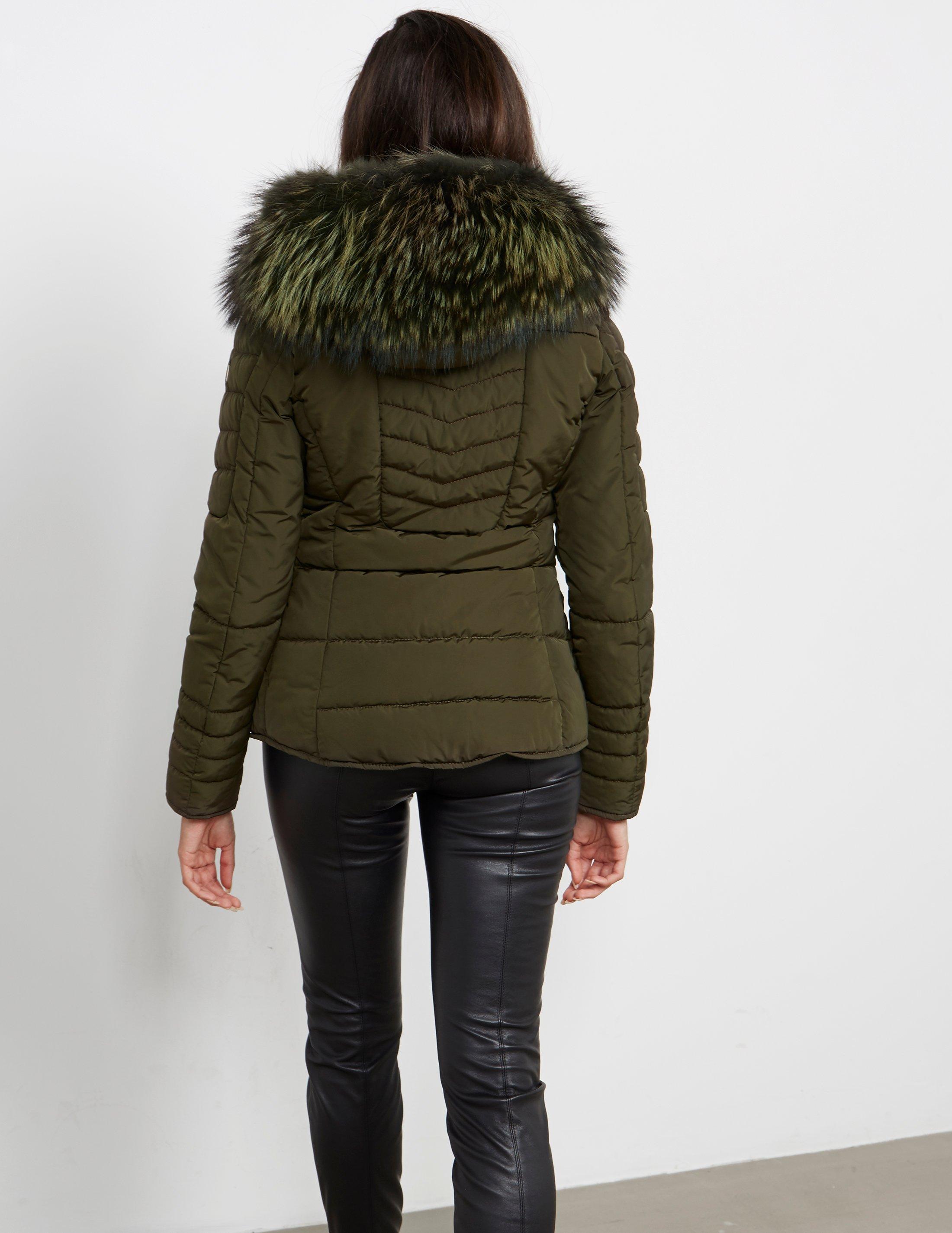 froccella chevron padded jacket