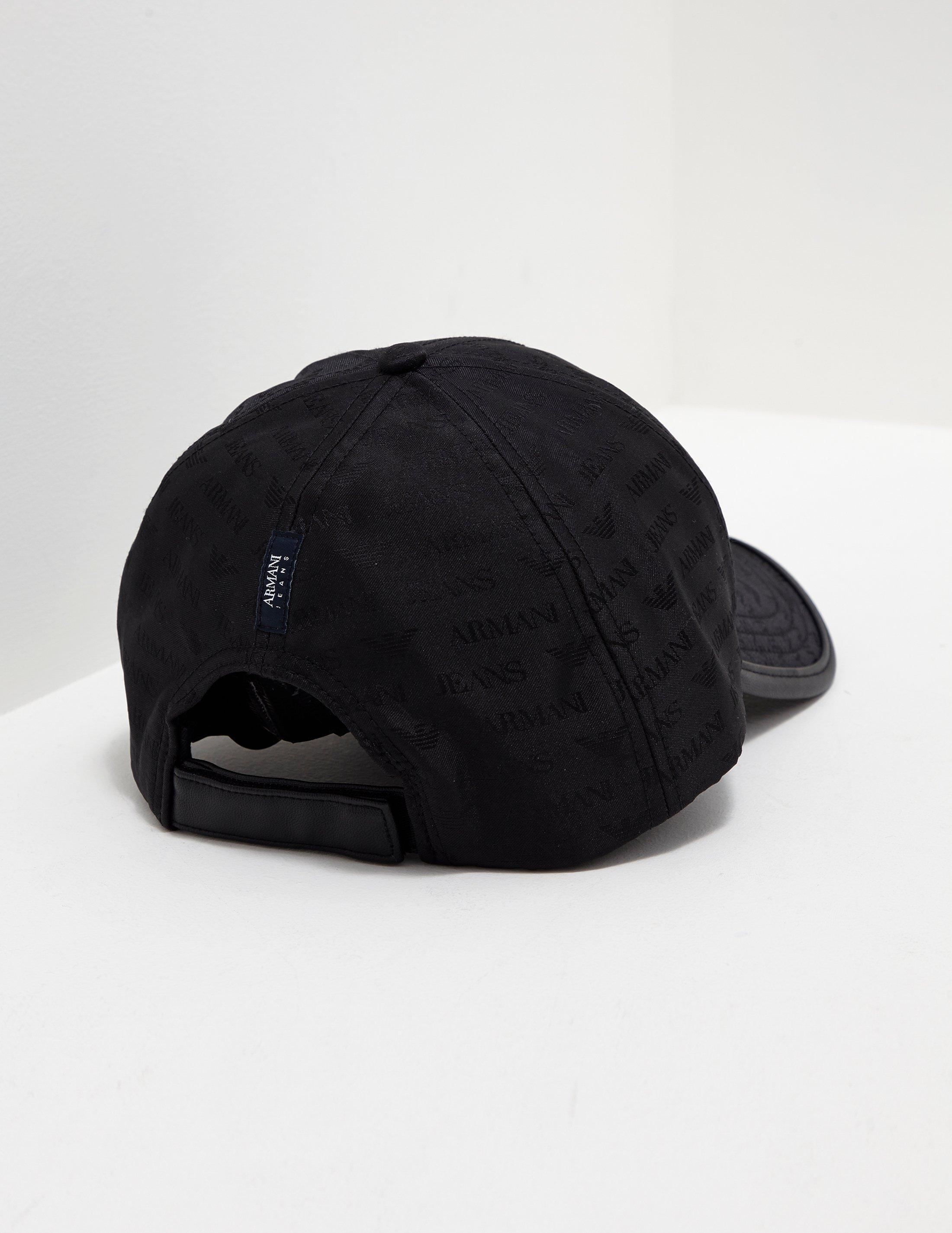 armani cap black