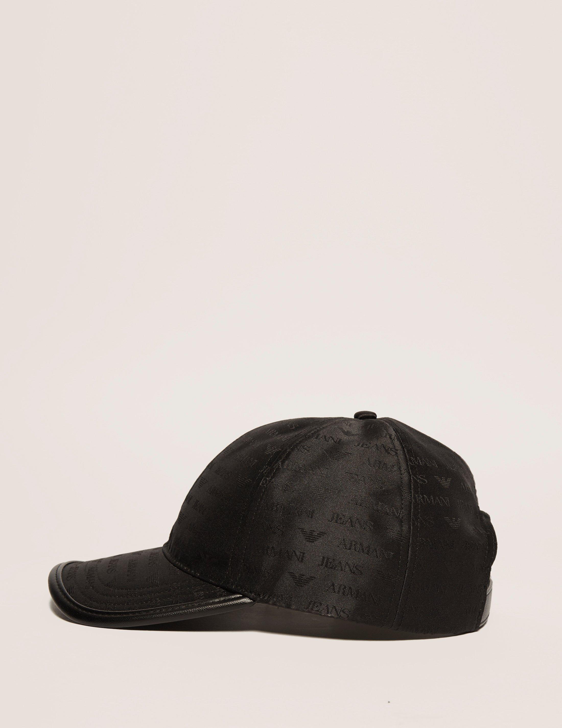 armani jeans nylon print cap