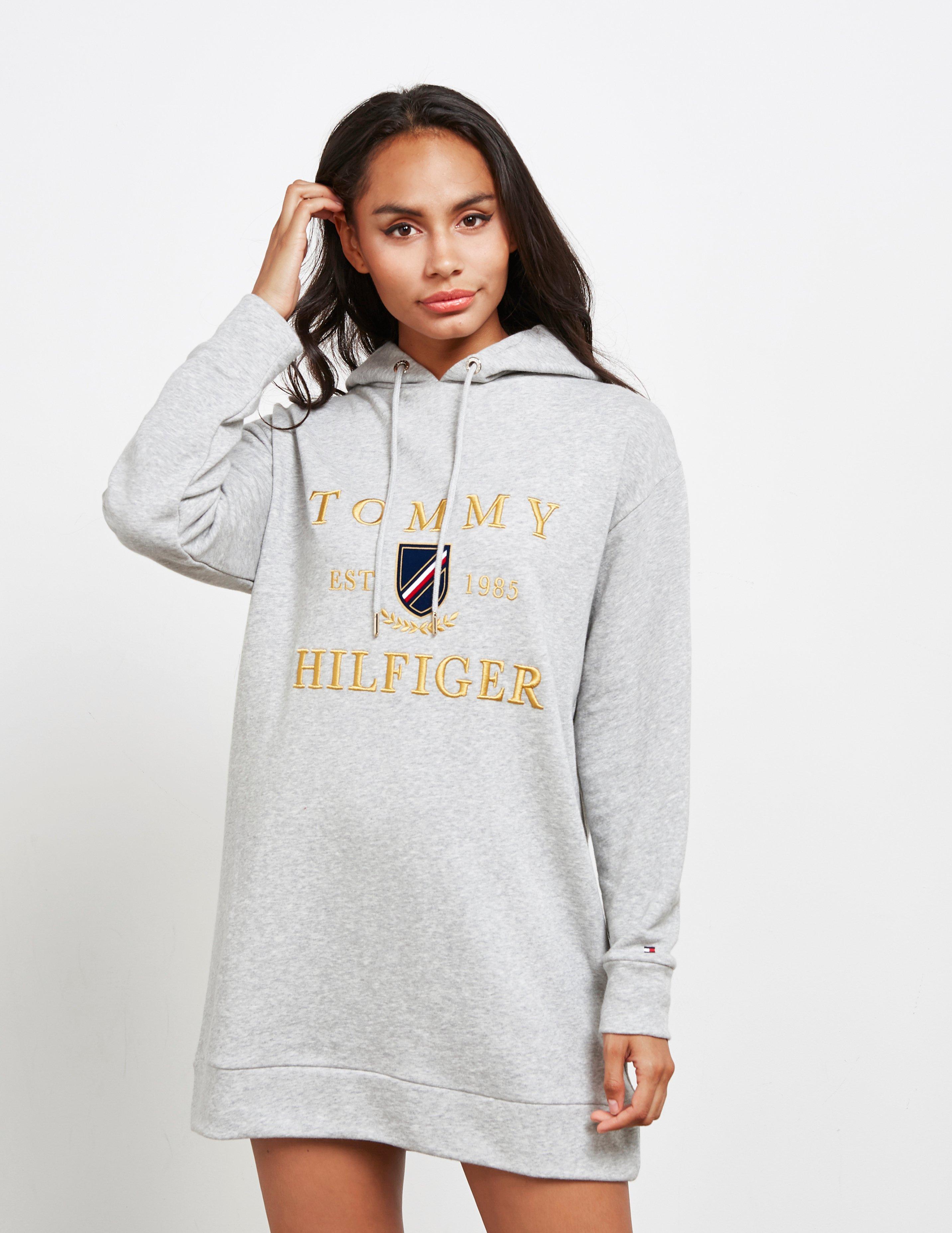 tommy hilfiger grey dress