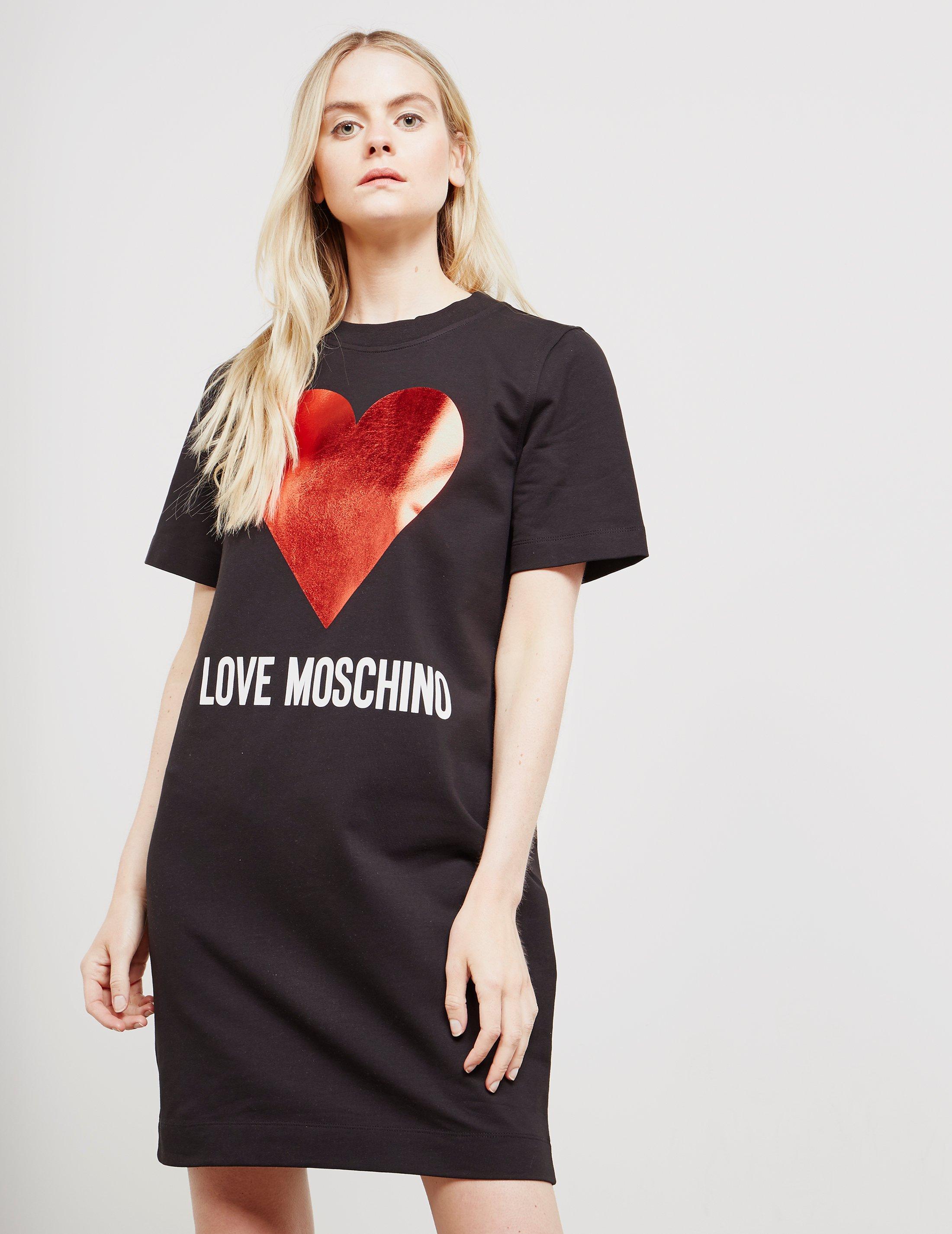 moschino tee shirt dress