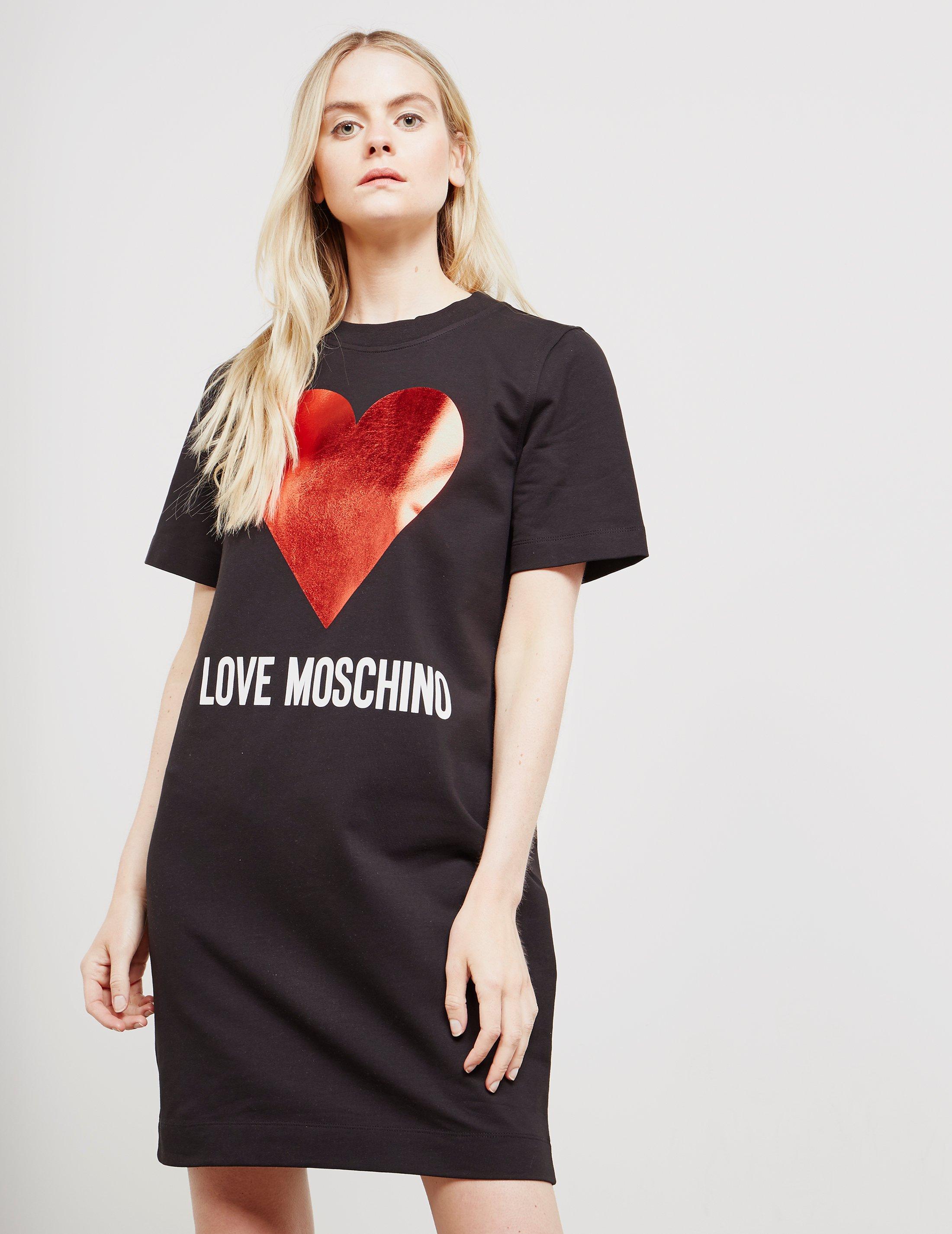 love moschino tshirt dress