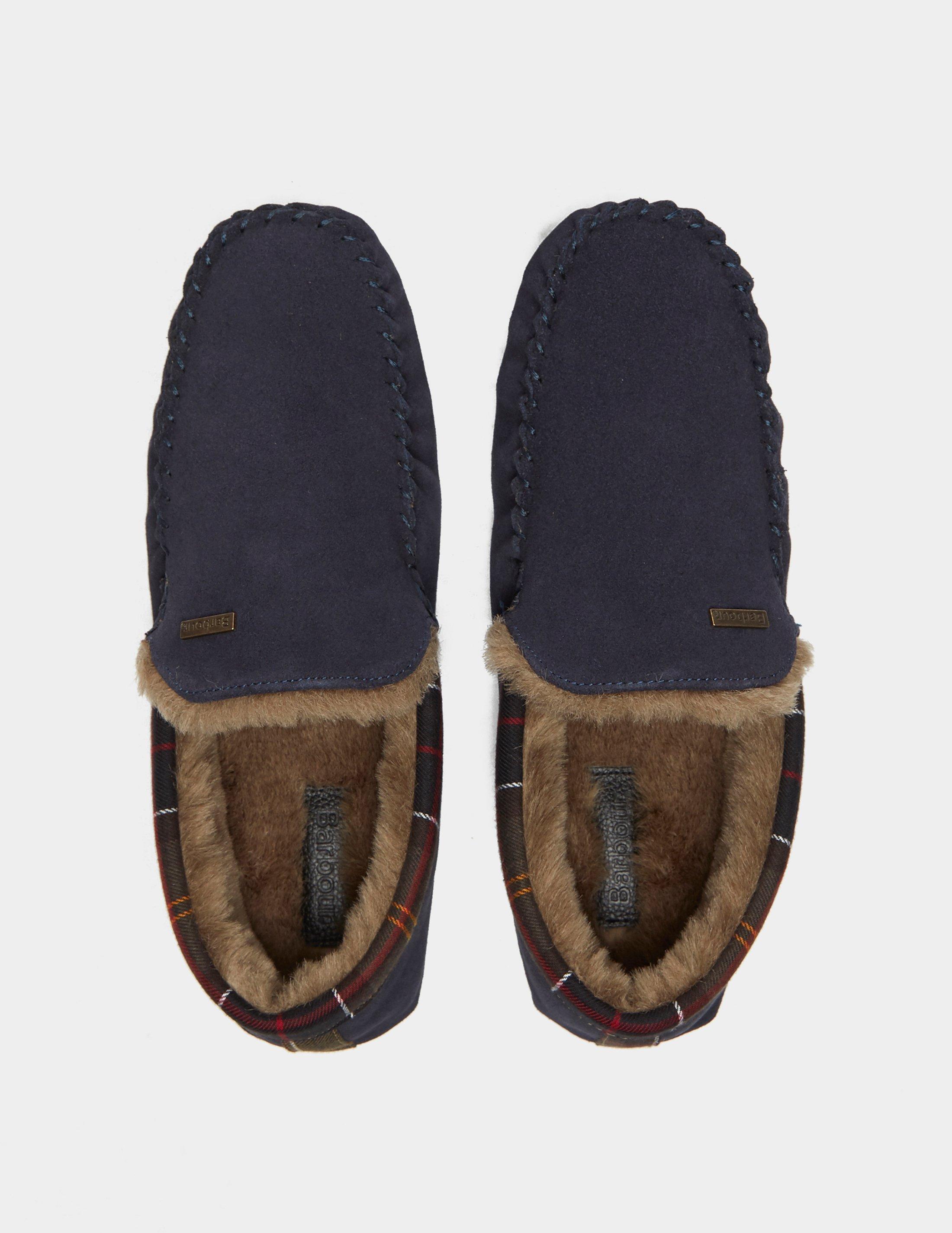 barbour monty slippers navy