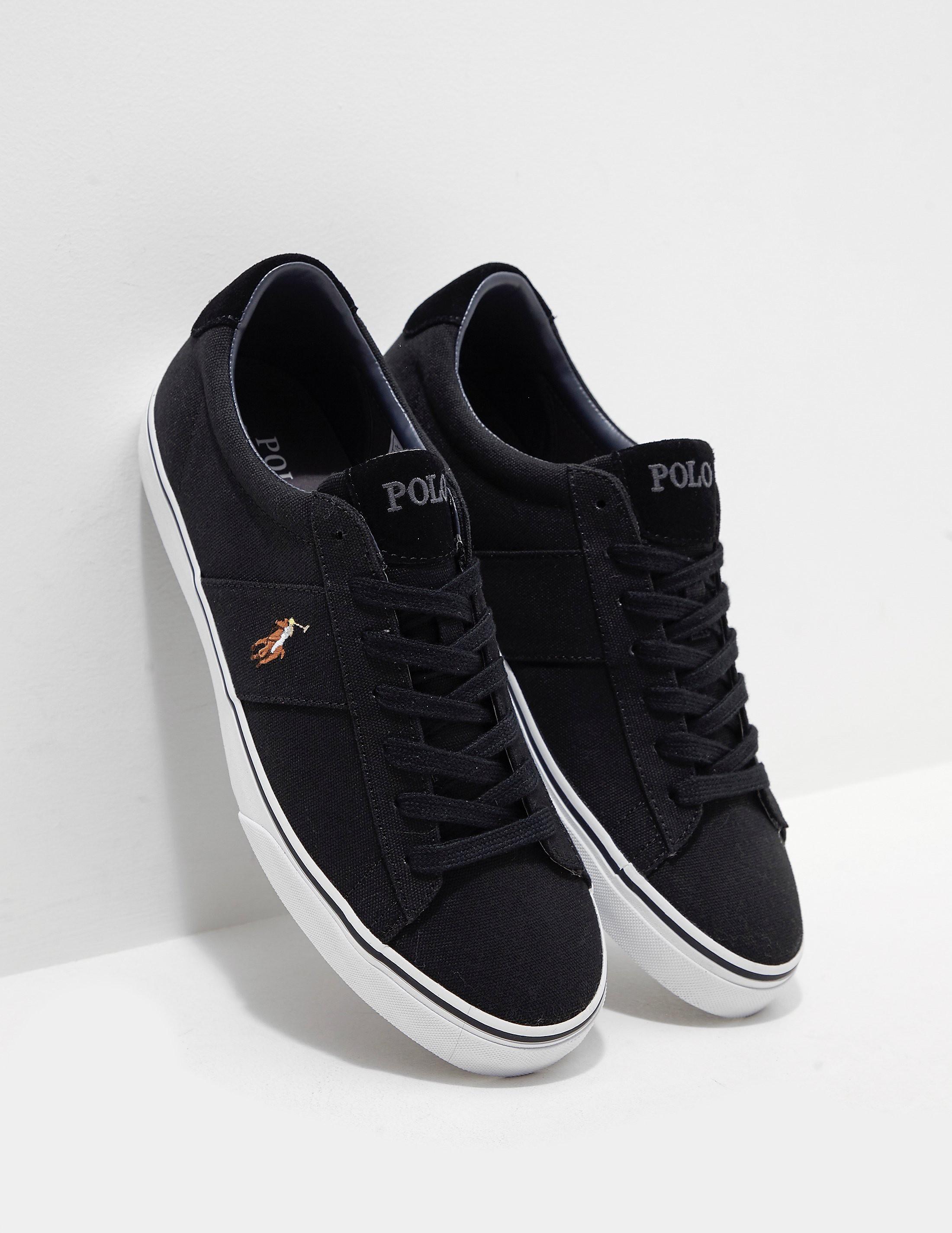 Polo Ralph Lauren Canvas Sayer in Black 