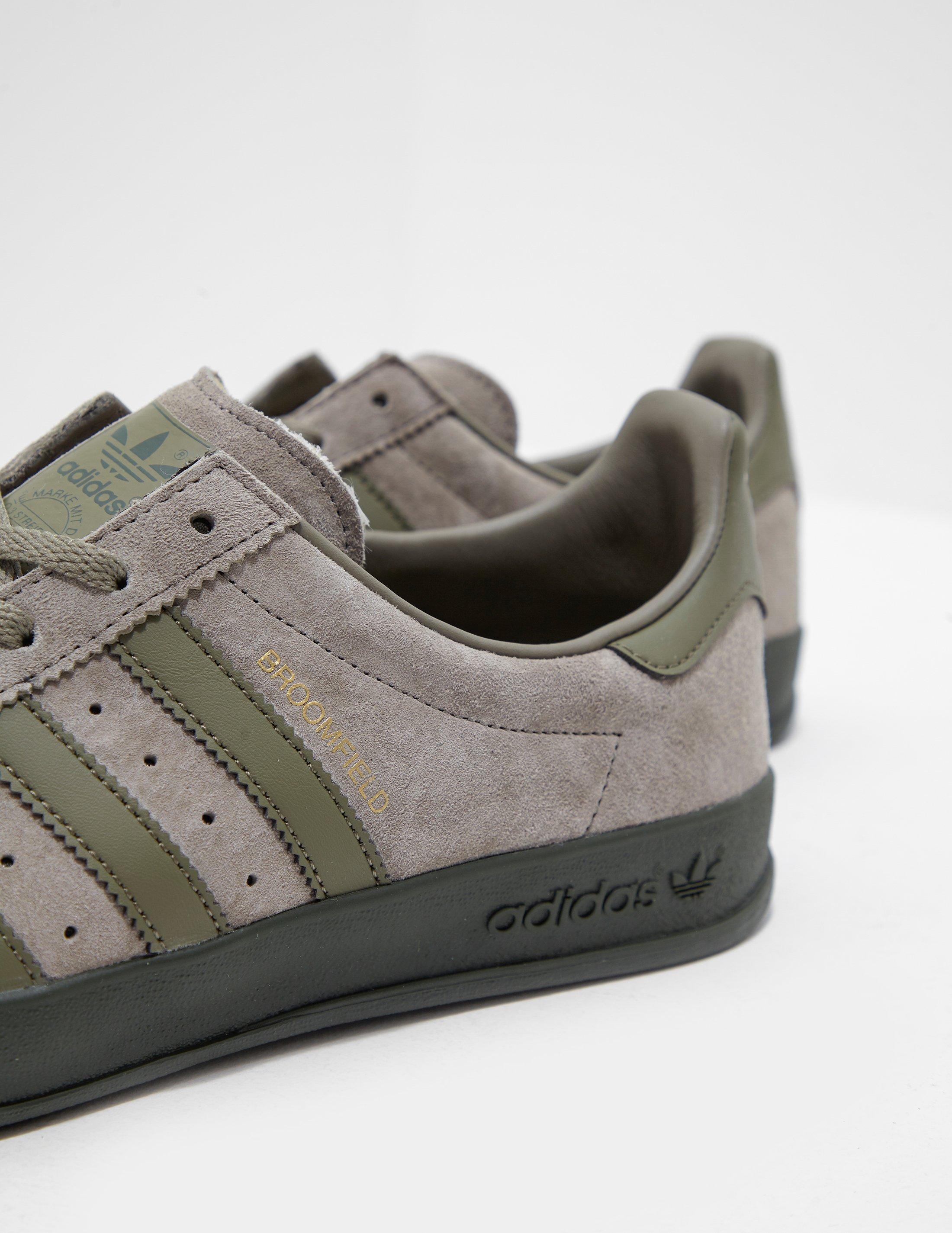 adidas Originals Suede Broomfield Green for Men - Lyst