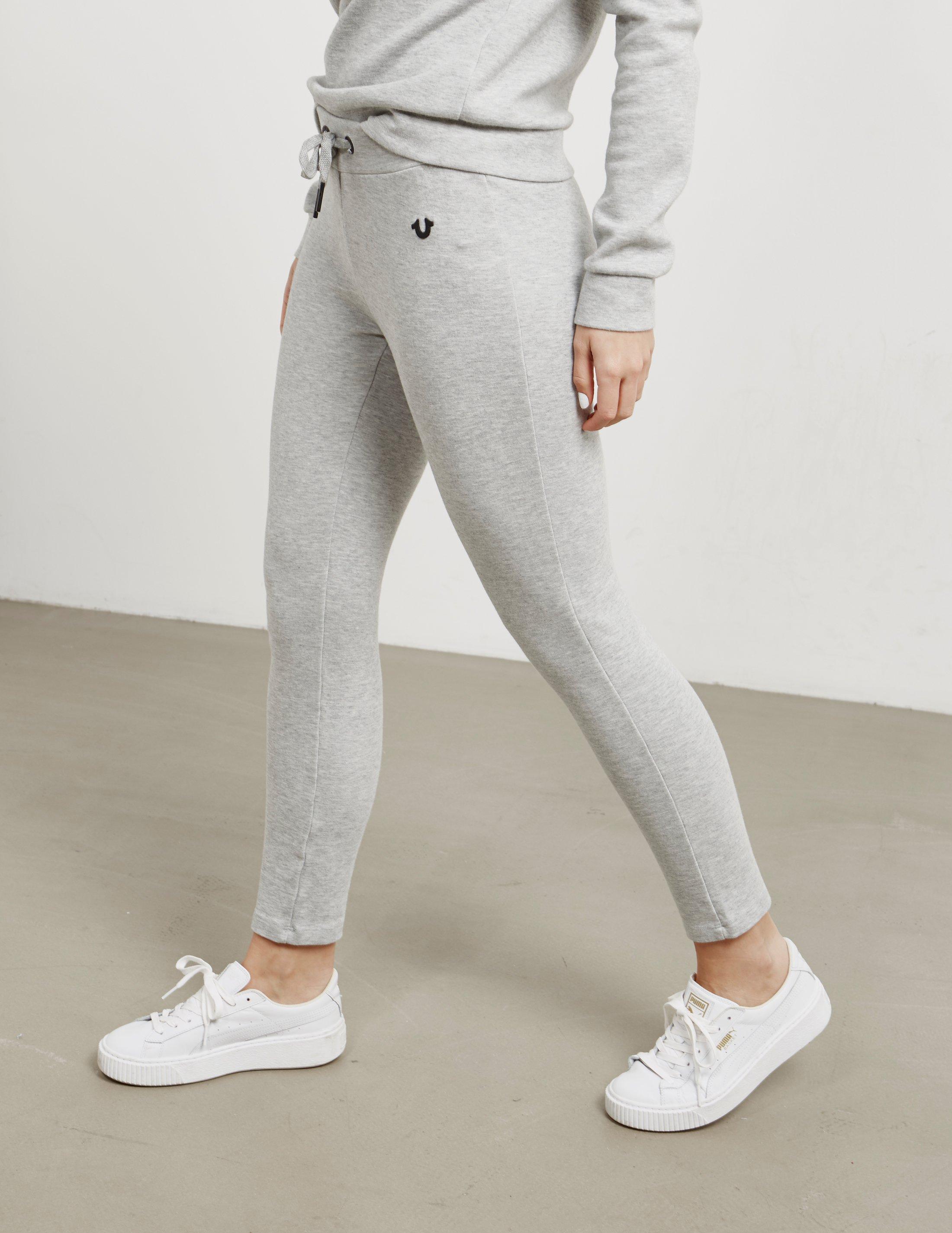 grey true religion joggers