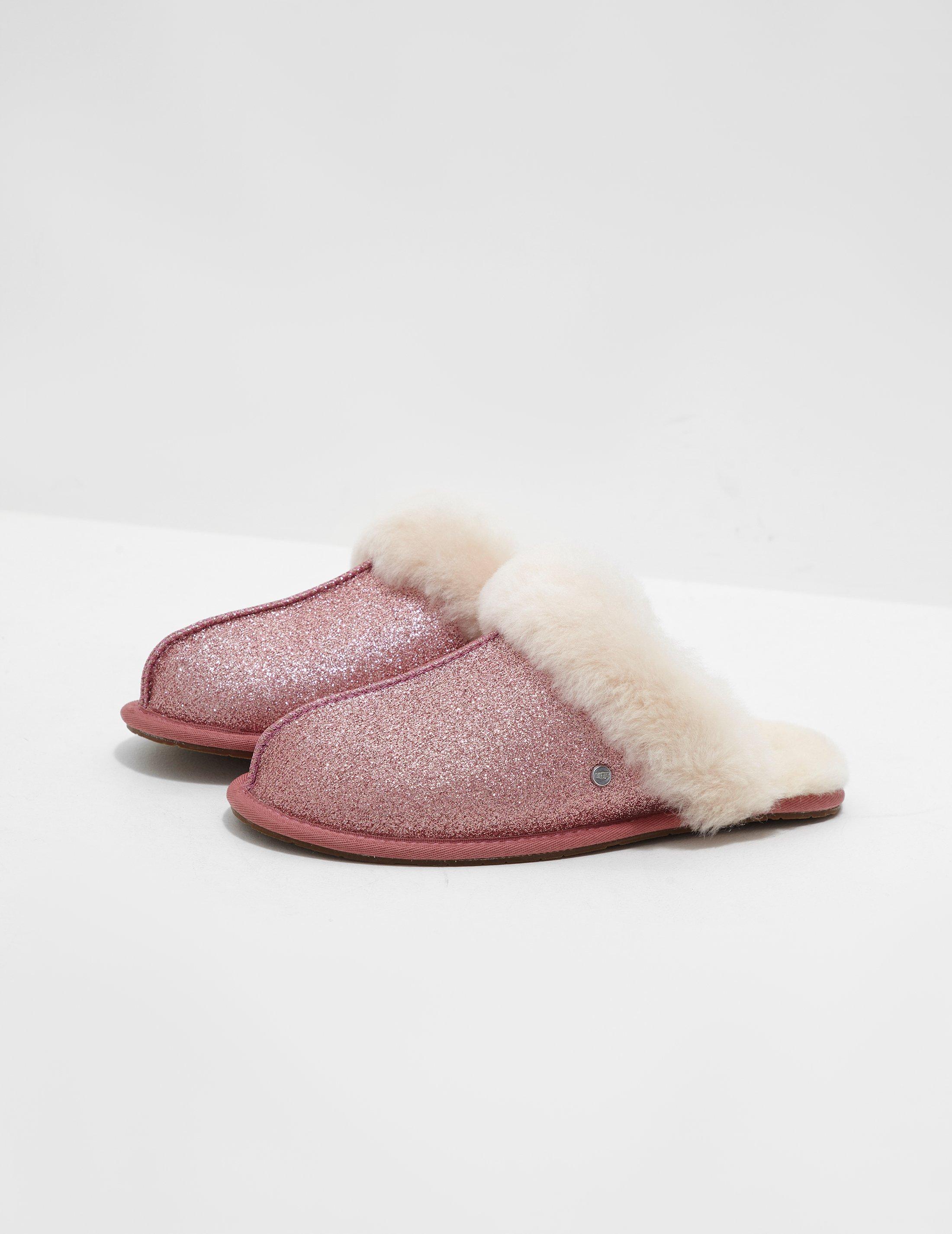 UGG Synthetic Womens Scuffette Sparkle Slippers Pink - Lyst
