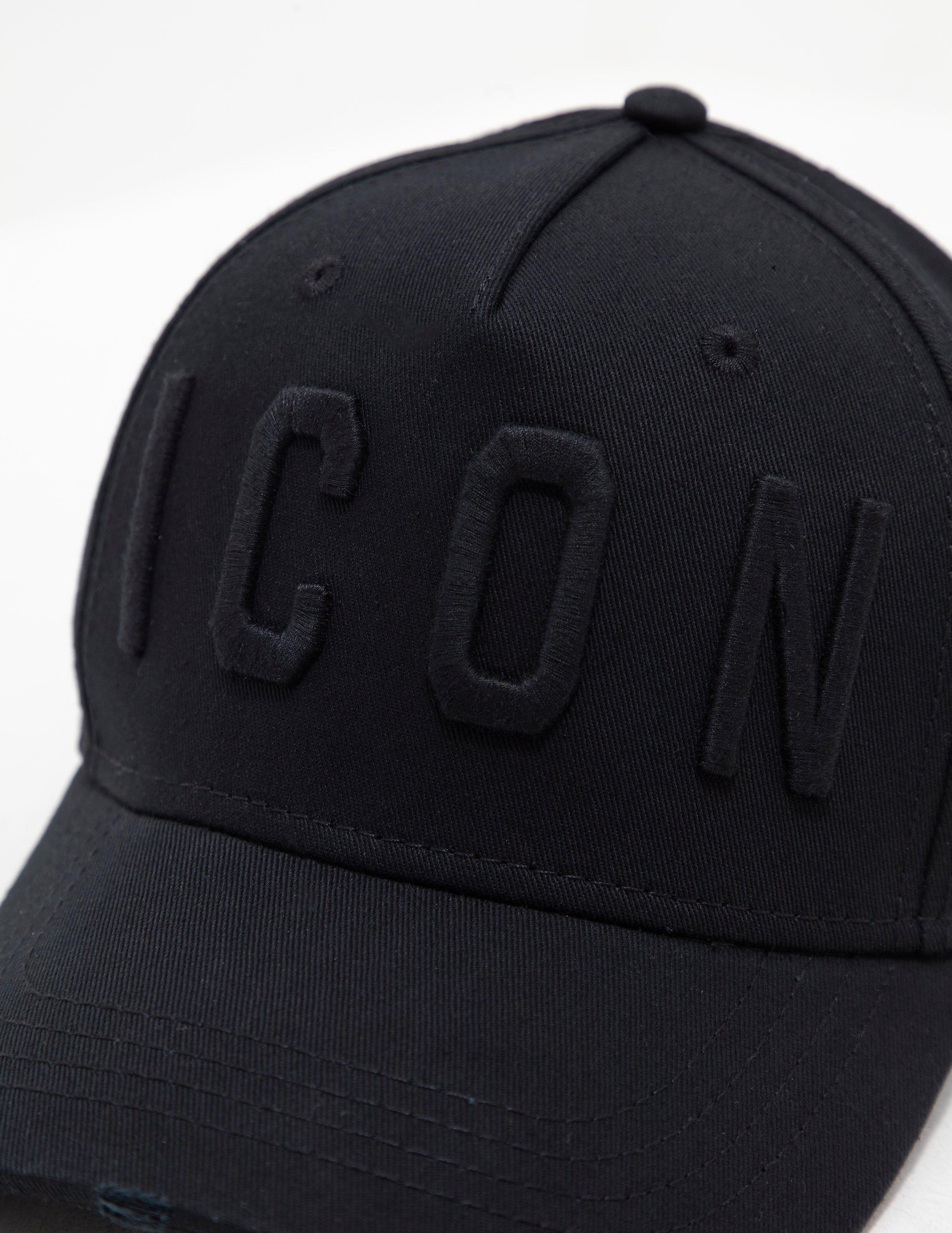 DSquared² Cotton Mens Tonal Icon Cap 