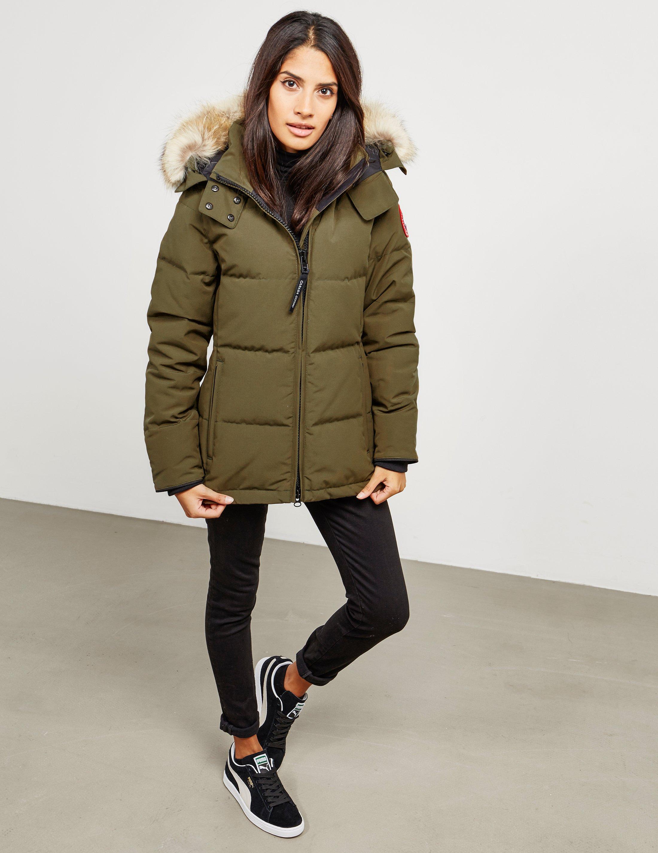 khaki canada goose coat womens